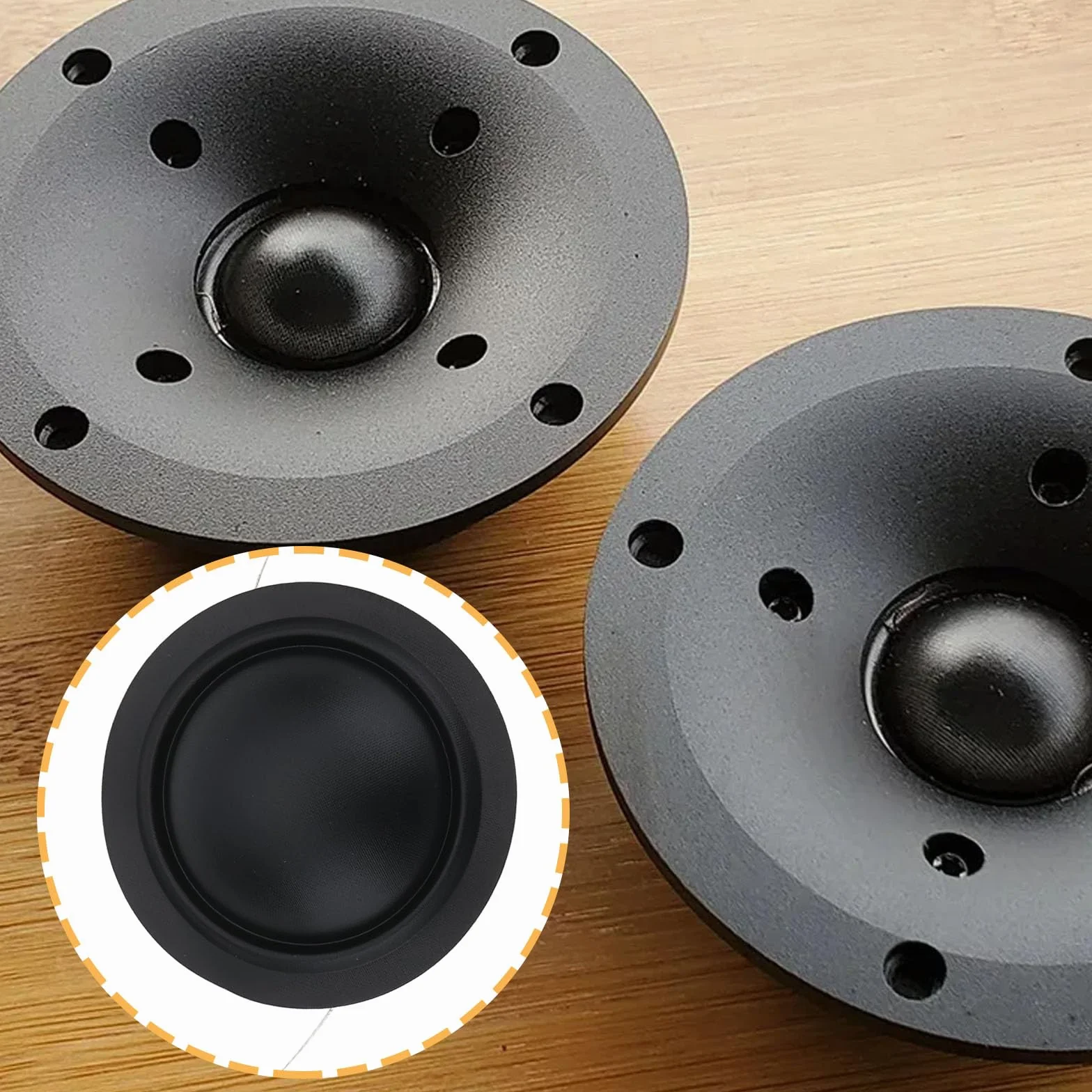 Create idea 2 x 28 mm jedwabna kopuła wysokotonowa membrany 8Ω kompatybilne z DynAudio D28 AF D28