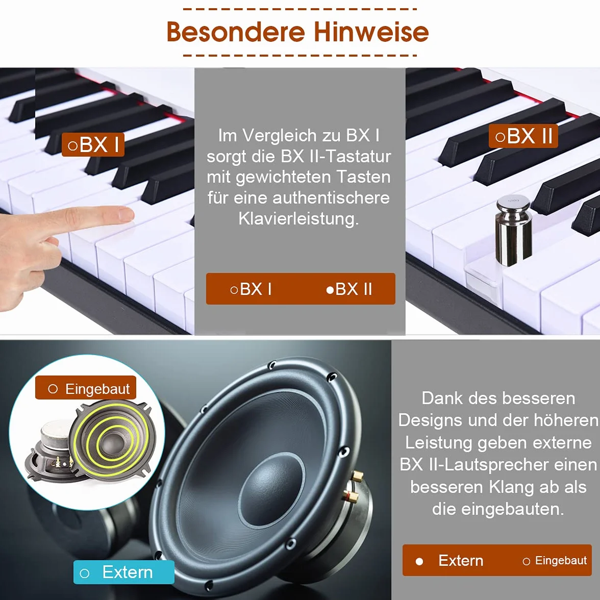 GOPLUS pianino cyfrowe 61 klawiszy dynamiczne przenośny fortepian elektroniczny 128 dźwięków rytmy funkcje edukacyjne metronom