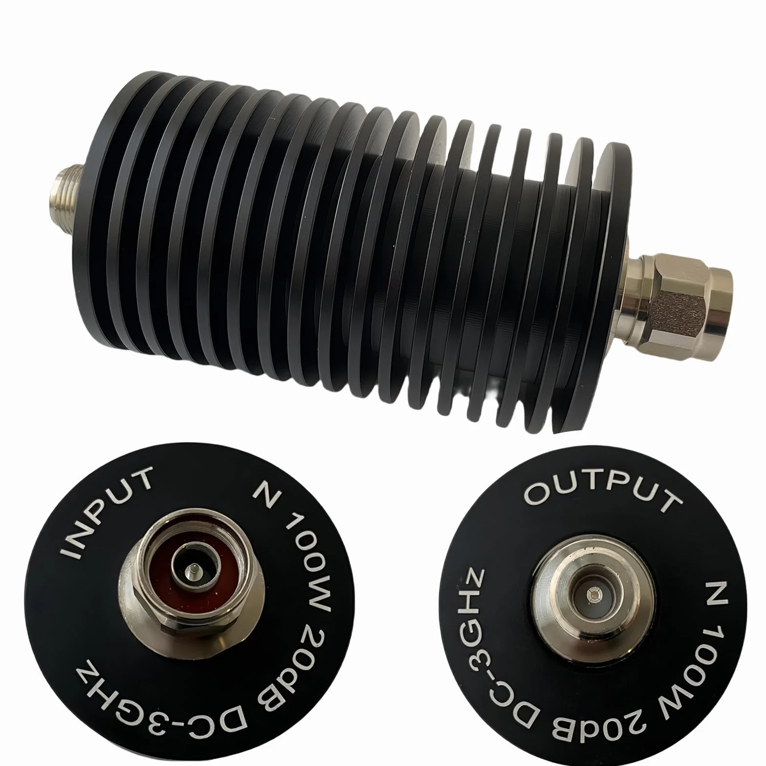 BECEN 20 dB 100 W typ N stały tłumik - 100 W 3 GHz RF Tłumik N złącze