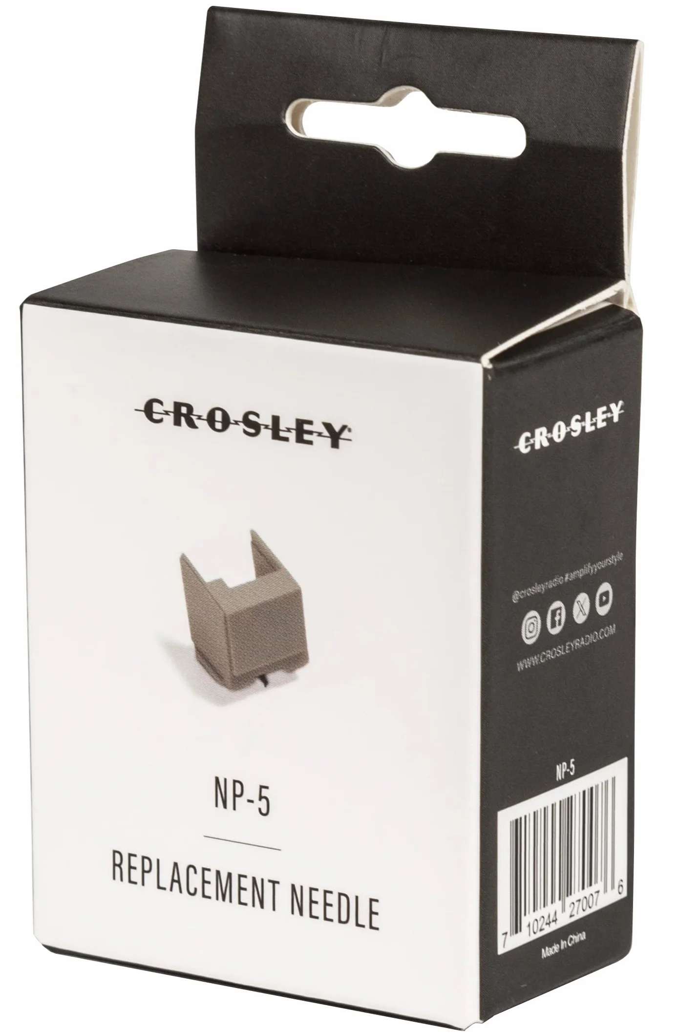 Crosley Audio Technica Igła wymienna do gramofonów - biała