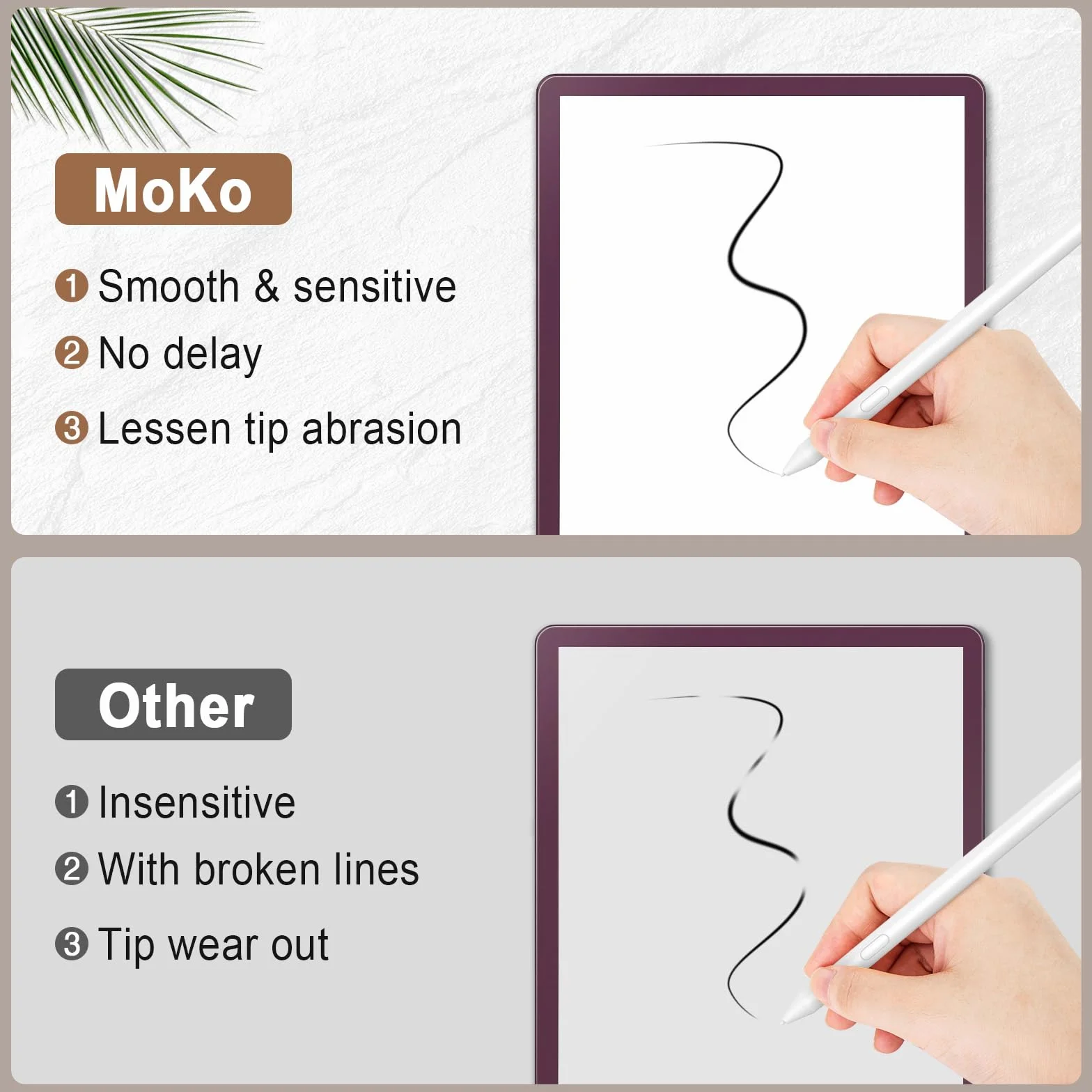 MoKo 3 Pack Paper Feel Screen Protector for 11" Kindle Scribe Colorsoft, Kindle Scribe 3rd Generation 2025 Accessories, Writing Drawing Notetaking, High Clarity Matte PET Film, Case Friendly