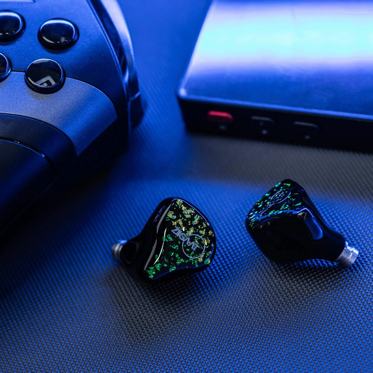 Linsoul ZiiGaat x HBB: Arcadia In Ear Monitor, hybrydowe słuchawki IEM 1DD+2BA, przewodowe słuchawki do gier, profesjonalne izolujące dźwięk monitory douszne z odłączanym kablem IEM dla muzyków