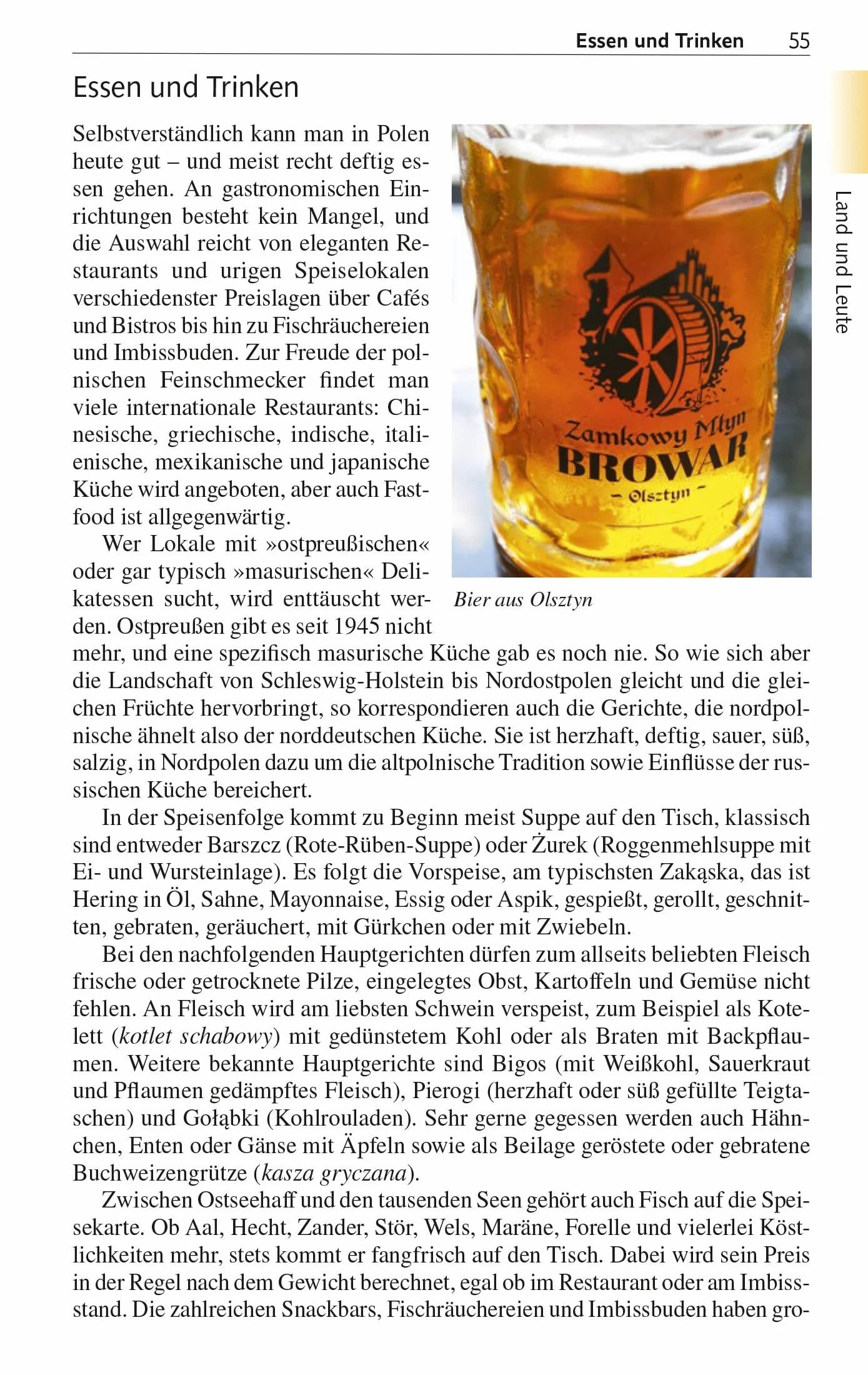 TRESCHER Reiseführer Masuren: Mit Marienburg, Danzig und Thorn