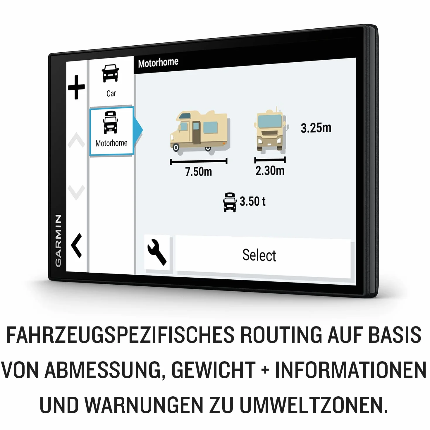 Garmin Camper 795 Nawigacja GPS EU dla Kamperów z Ekranem Dotykowym 7 Cali