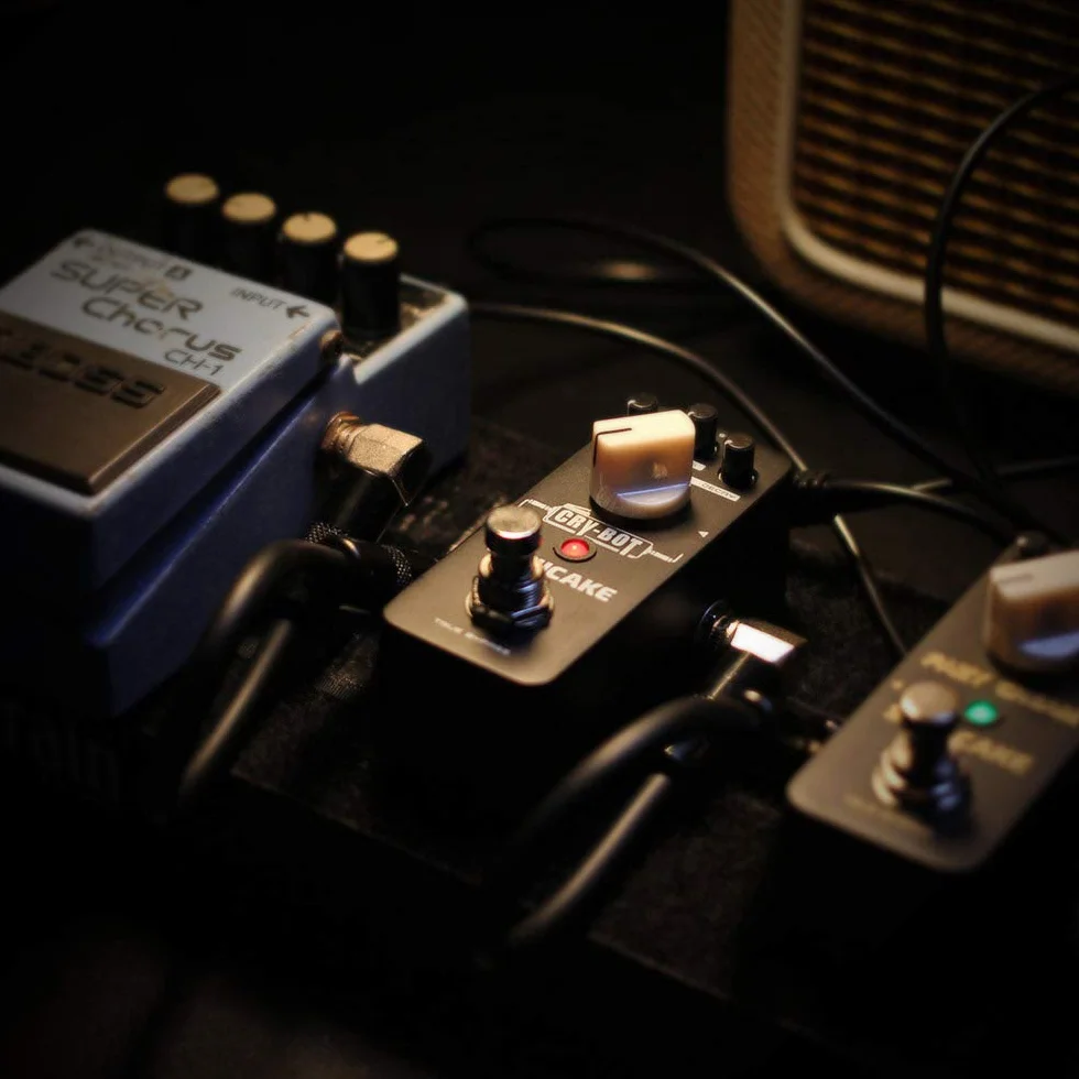 SONICAKE Auto Wah Pedał Gitara basowa Efekty Pedał Koperta Filtr Funky Cry-Bot