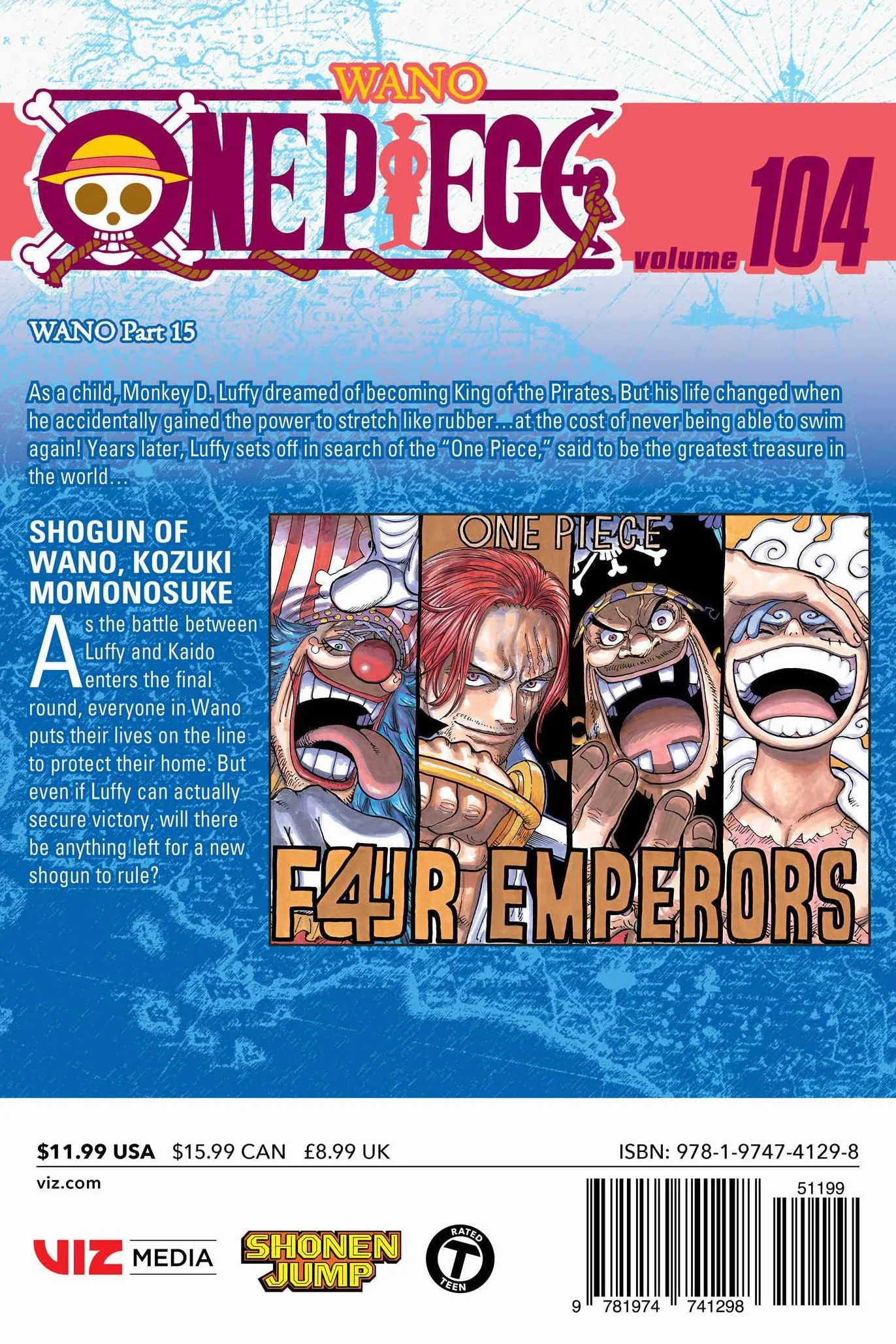 One Piece, Vol. 104