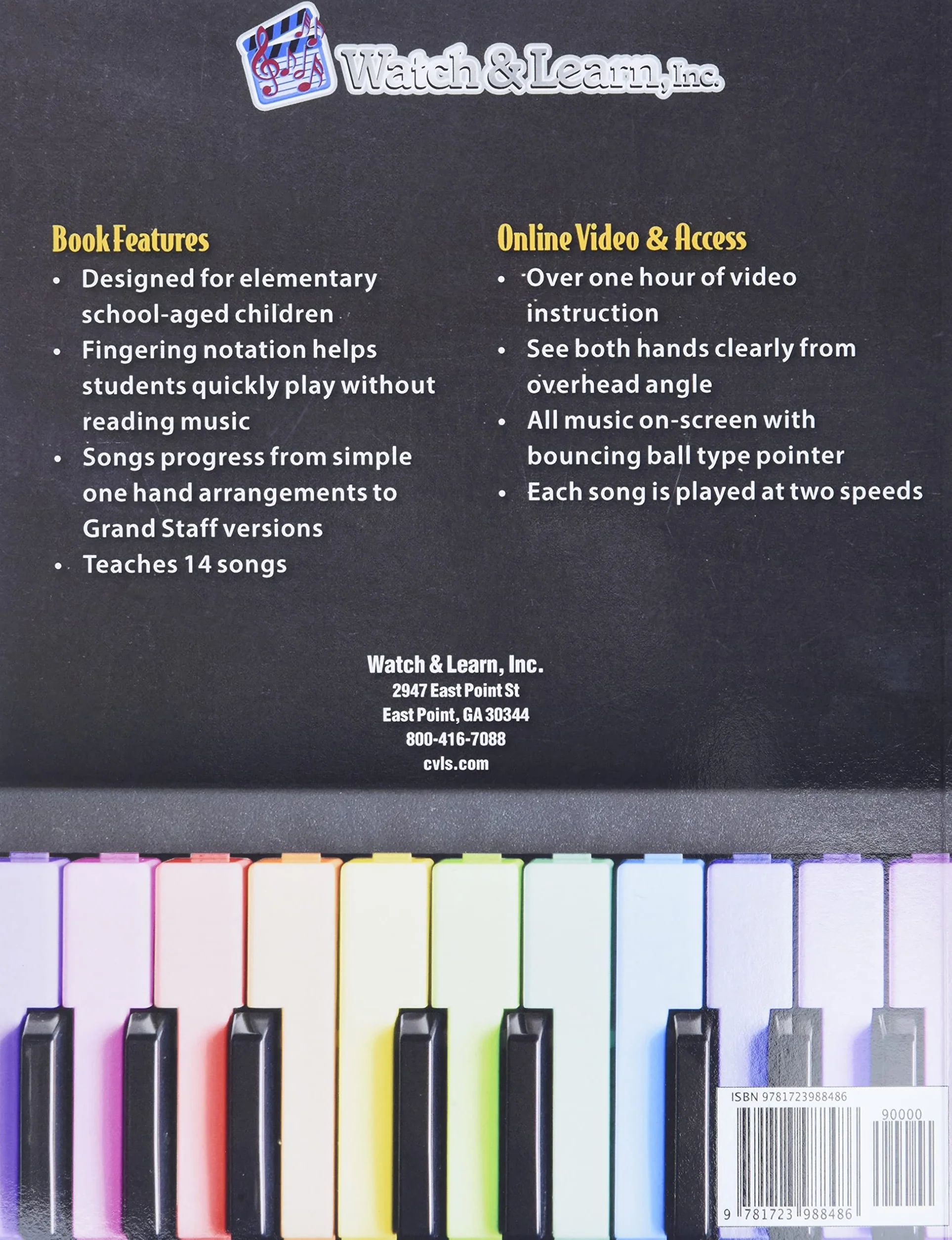 Beginner Piano Lessons for Kids Book: with Online Video & Audio Access