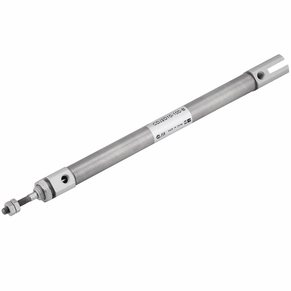 1 szt. walca pneumatyczna podwójny skok działania 100 mm kompaktowy cylinder powietrza ze stali nierdzewnej CDJ2D10-100-B