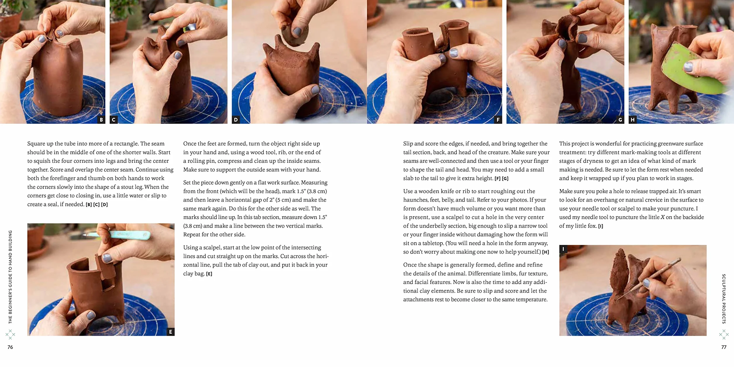 The Beginner's Guide to Hand Building: Functional and Sculptural Projects for the Home Potter: 2
