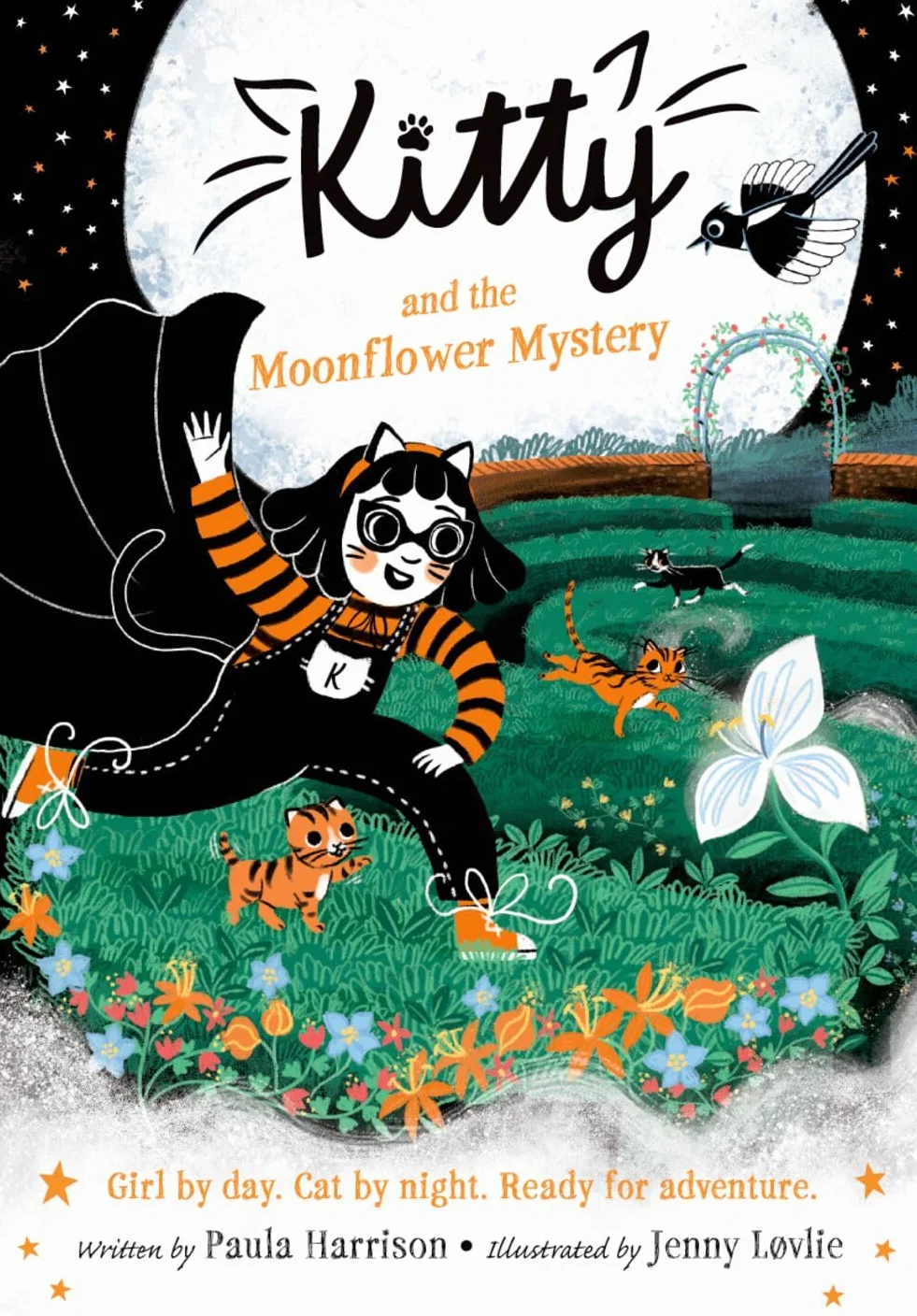 Kitty and the Moonflower Mystery: The purrrfect series for newly confident readers, from bestselling author Paula Harrison and Waterstones Children's ... day, cat by night - ready for adventure: 17