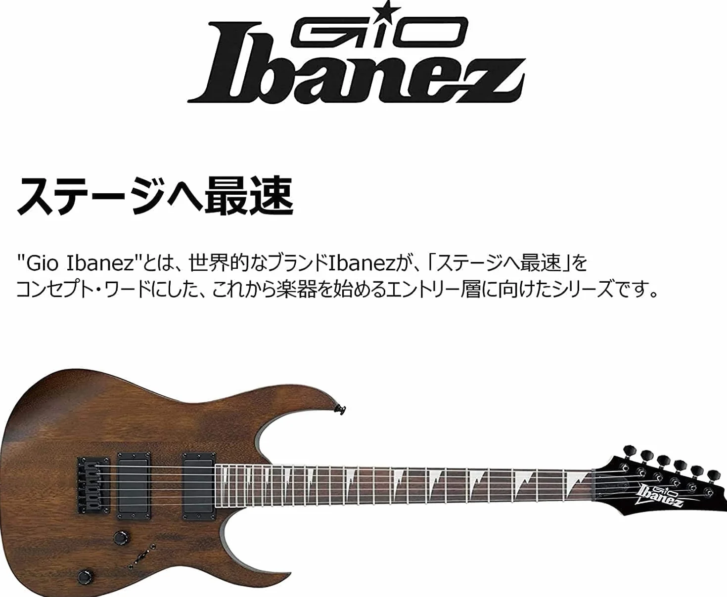 Ibanez GRG121DX-BKF Black Flat - Gitara elektryczna