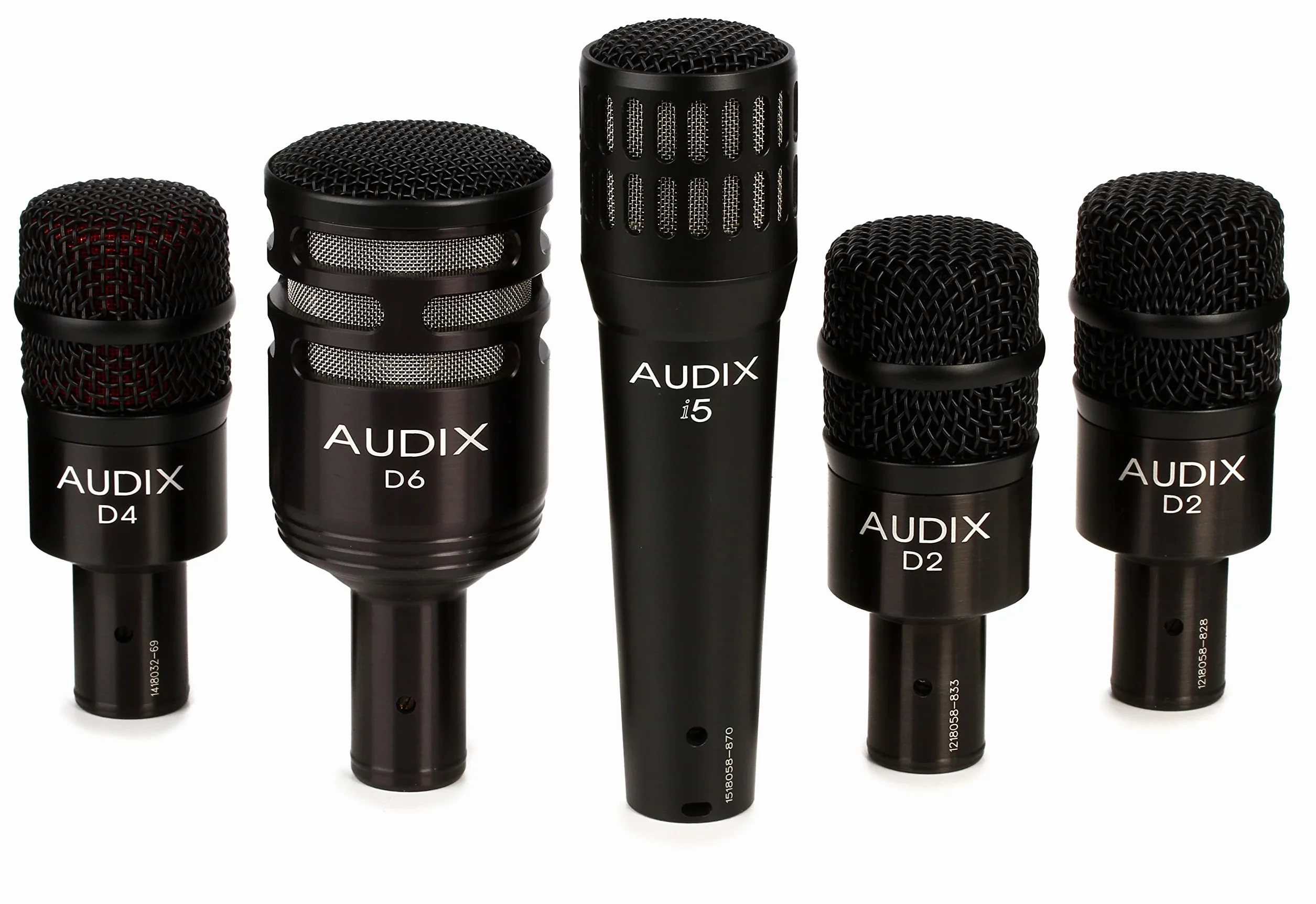 Audix DP-5-A zestaw mikrofonowy do perkusji 5 mikrofonów akcesoria