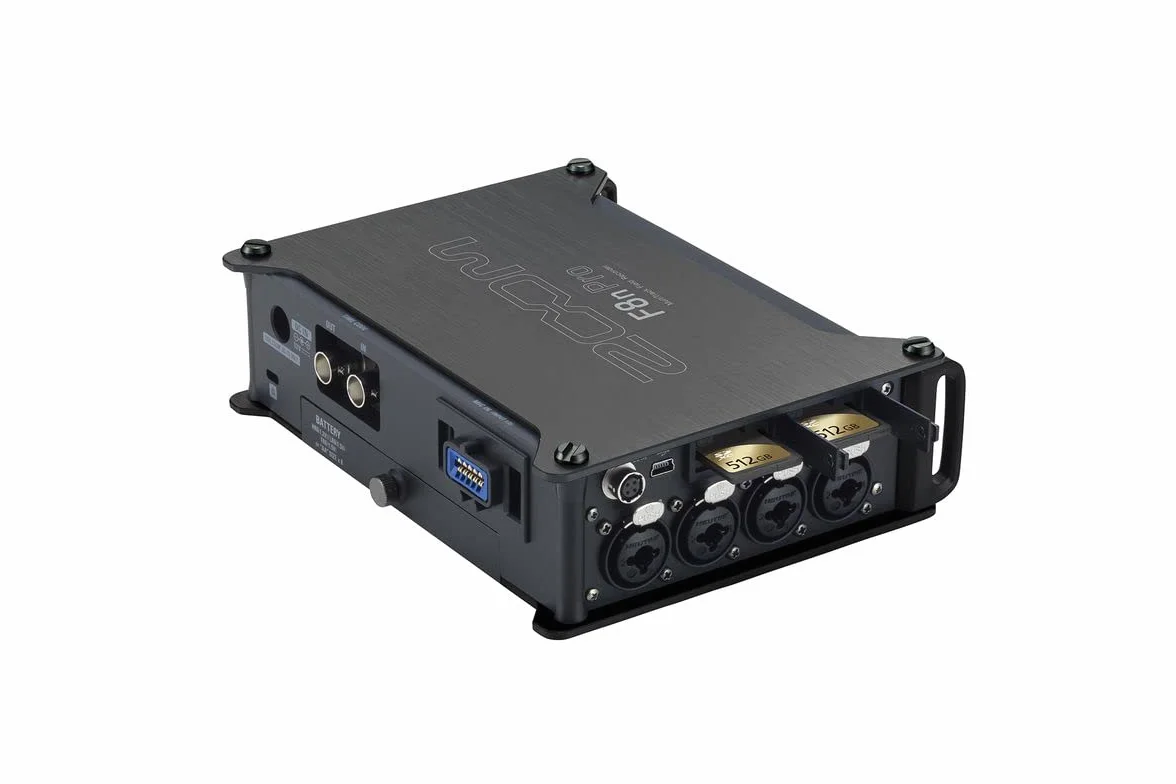 ZOOM F8nPro Field Recorder 8-kanałowy 32-bitowy rejestrator audio czarny