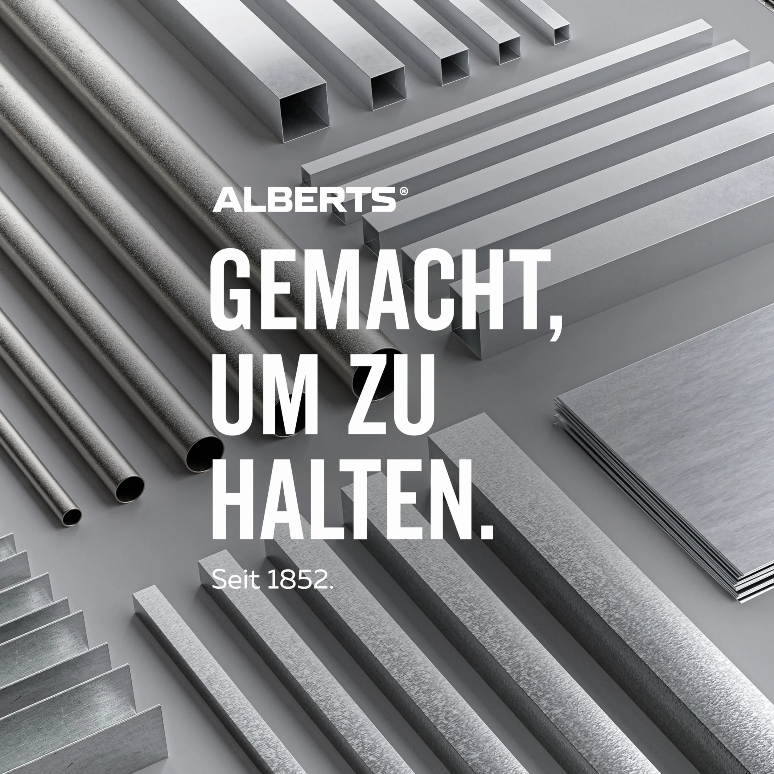 Gah-Alberts Profil U aluminiowy 1000 x 10 x 10 mm, 1 szt., Edelstahldesign Light 488949.0