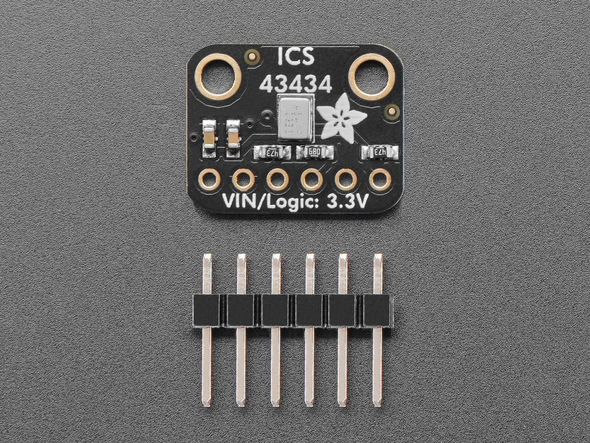 Adafruit I2S MEMS mikrofon Breakout, ICS-43434, 6049