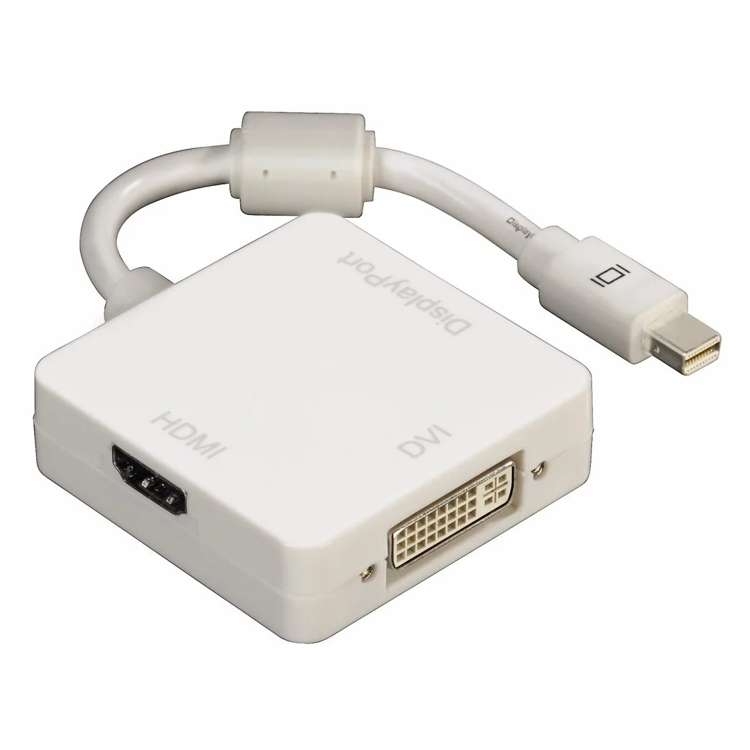 Hama adapter 3 w 1 do złącza Mini-DisplayPort i DVI-D/DMI