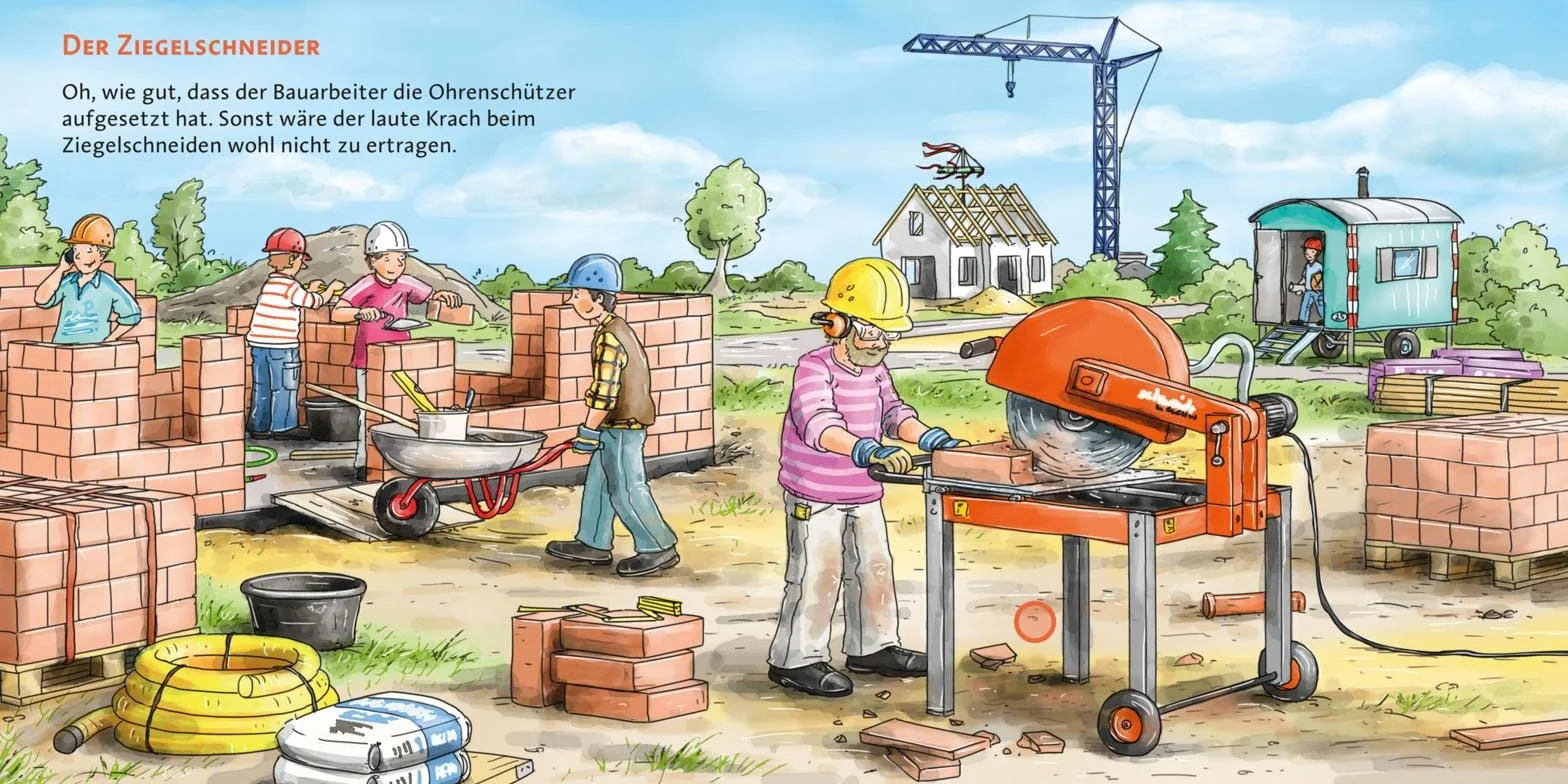 Hör mal (Soundbuch): Auf der Baustelle: Zum Hören, Schauen und Mitmachen ab 2 Jahren.