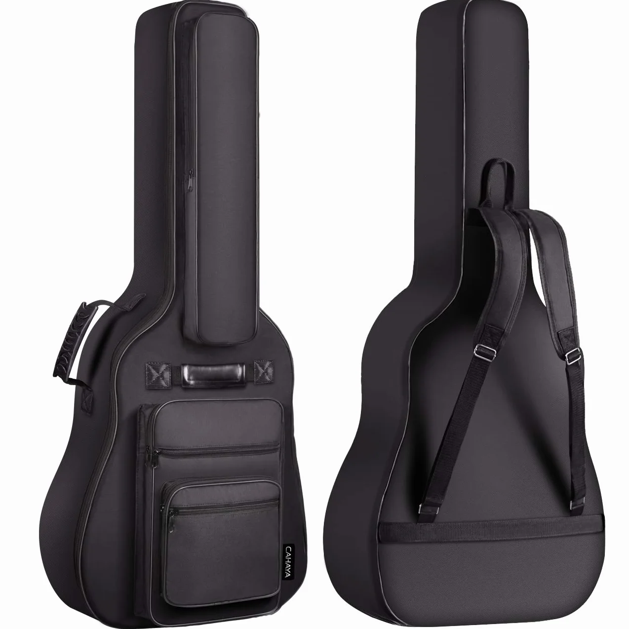 Cahaya Gig Bag Oxford Torba na Gitarę, Czarny, 111 x 12 x 43 cm