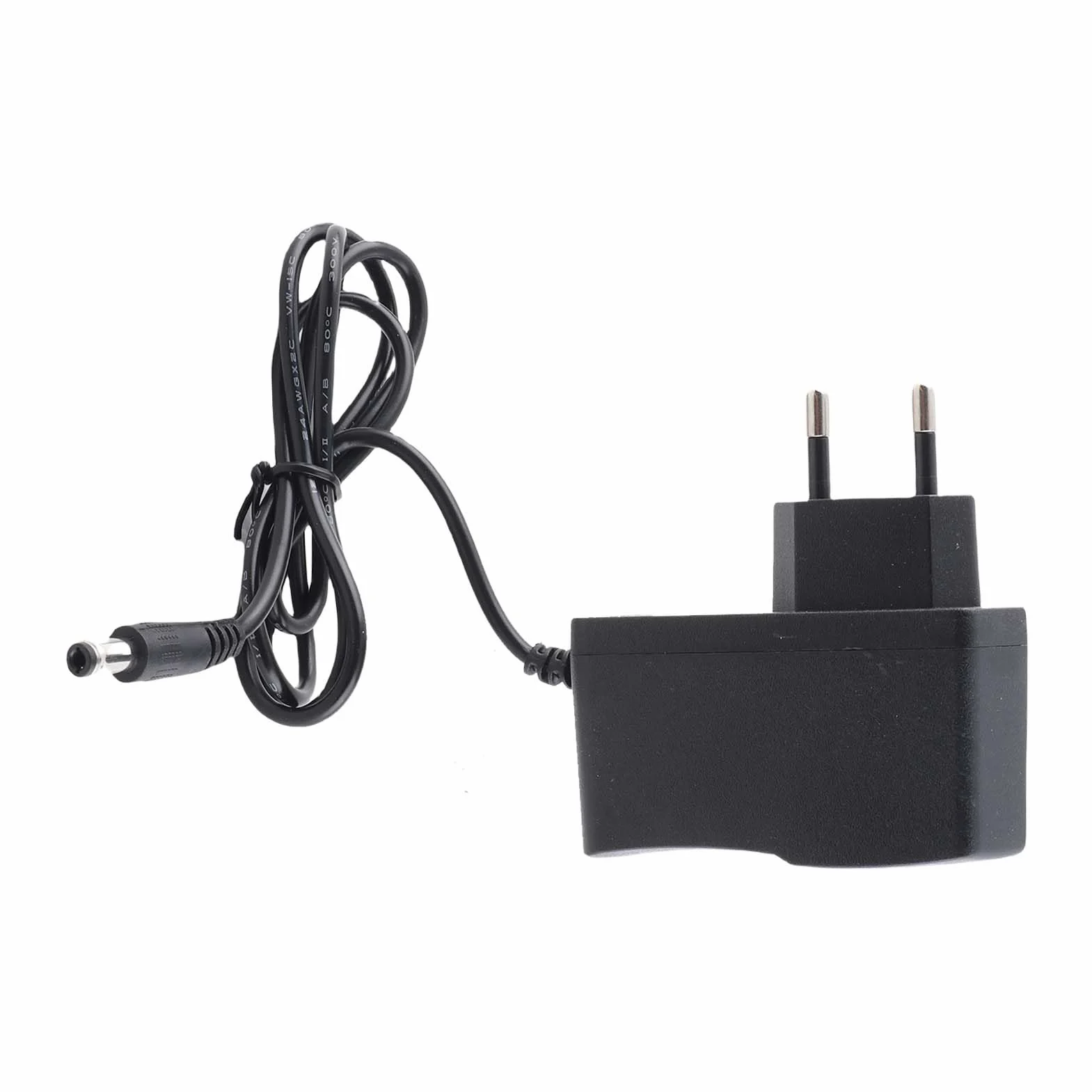 Uniwersalny adapter sieciowy 9 V AC DC, pojedynczy efektor 100 240 V elektryczny do uniwersalnego adaptera gitarowego 9 V (wtyczka UE)