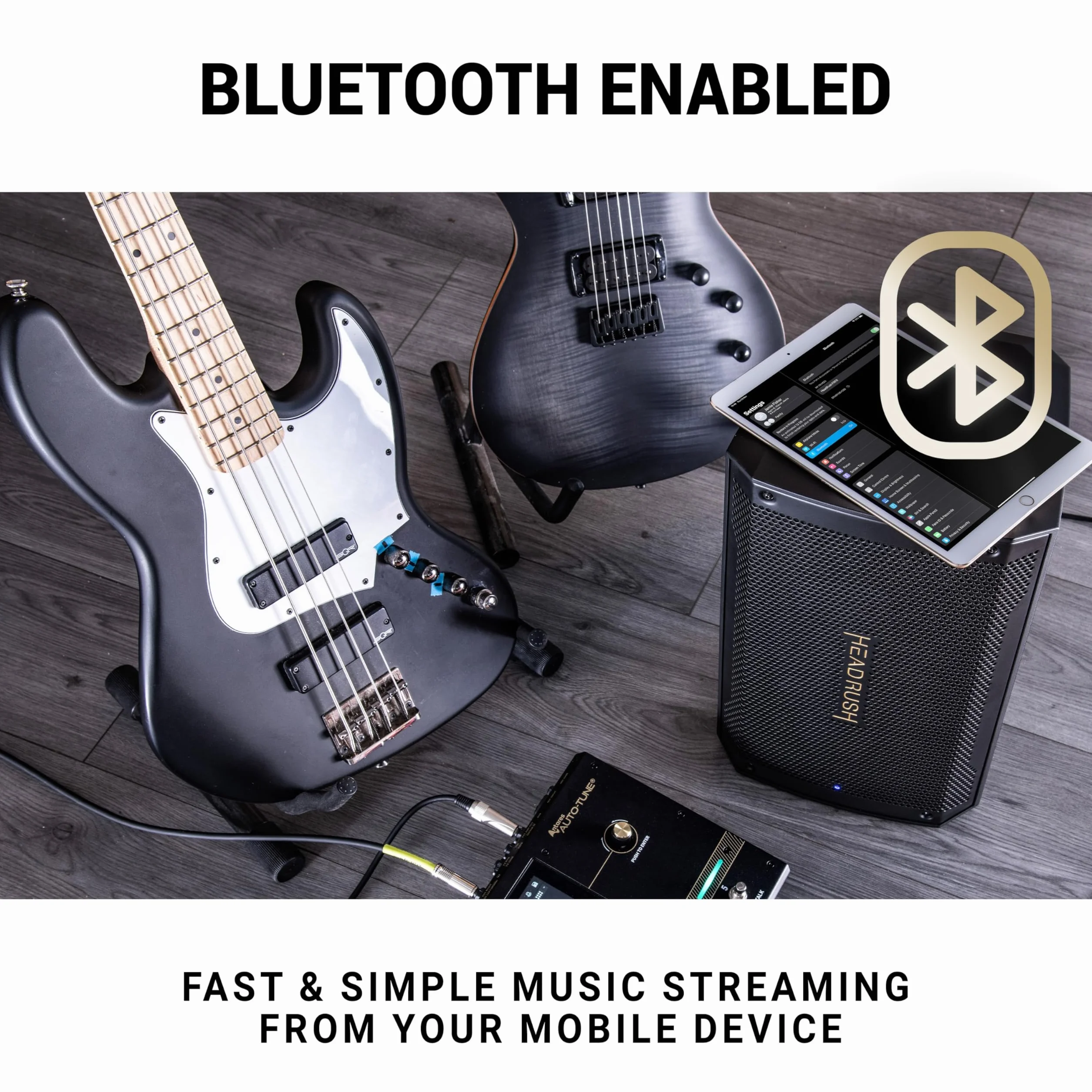 HeadRush FRFR108 MKII Wzmacniacz do gitary elektrycznej i basowej 2000W Bluetooth 8"