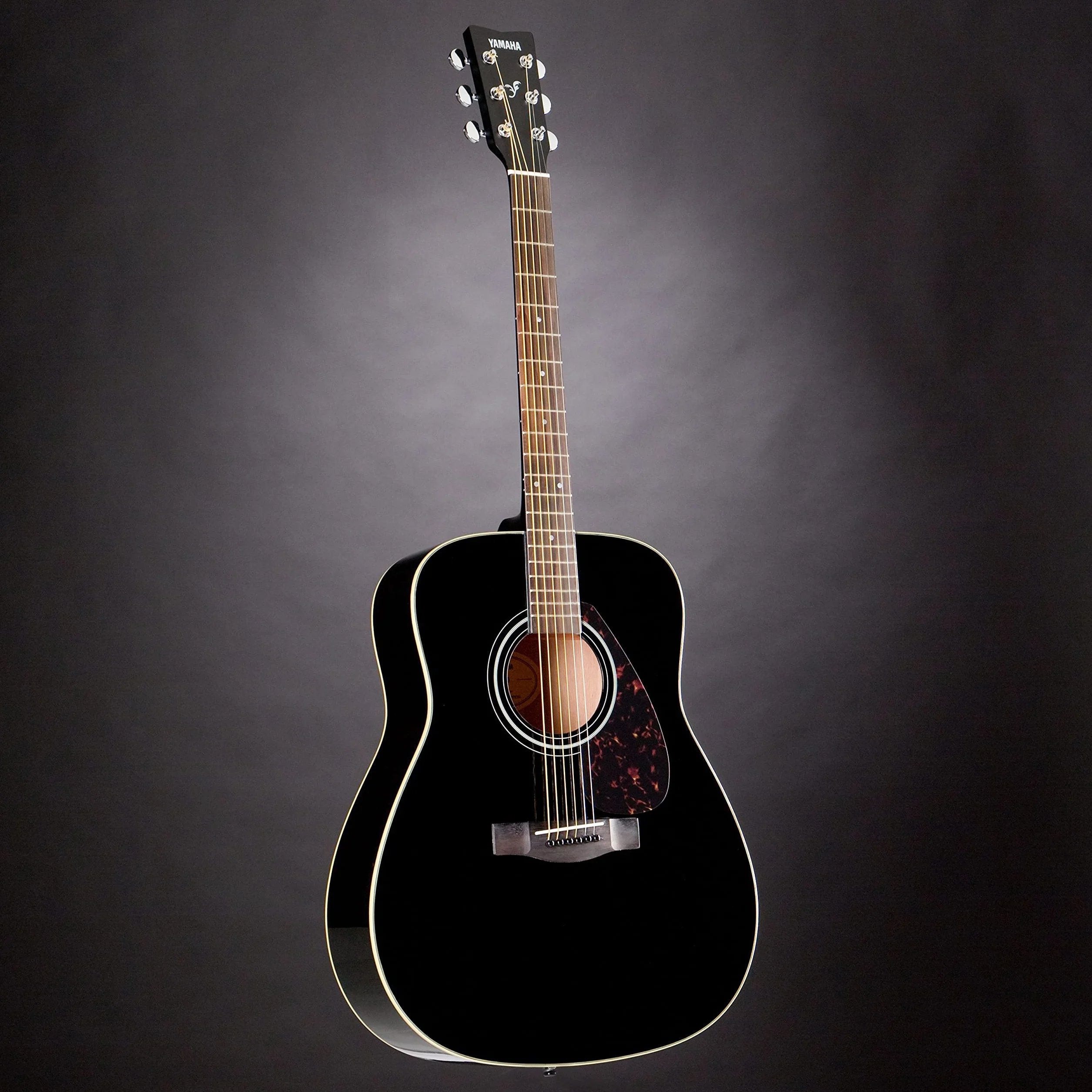 Yamaha F370 gitara westernowa black – wysokiej jakości gitara akustyczna Dreadnought dla dorosłych i młodzieży – gitara 4/4 z drewna