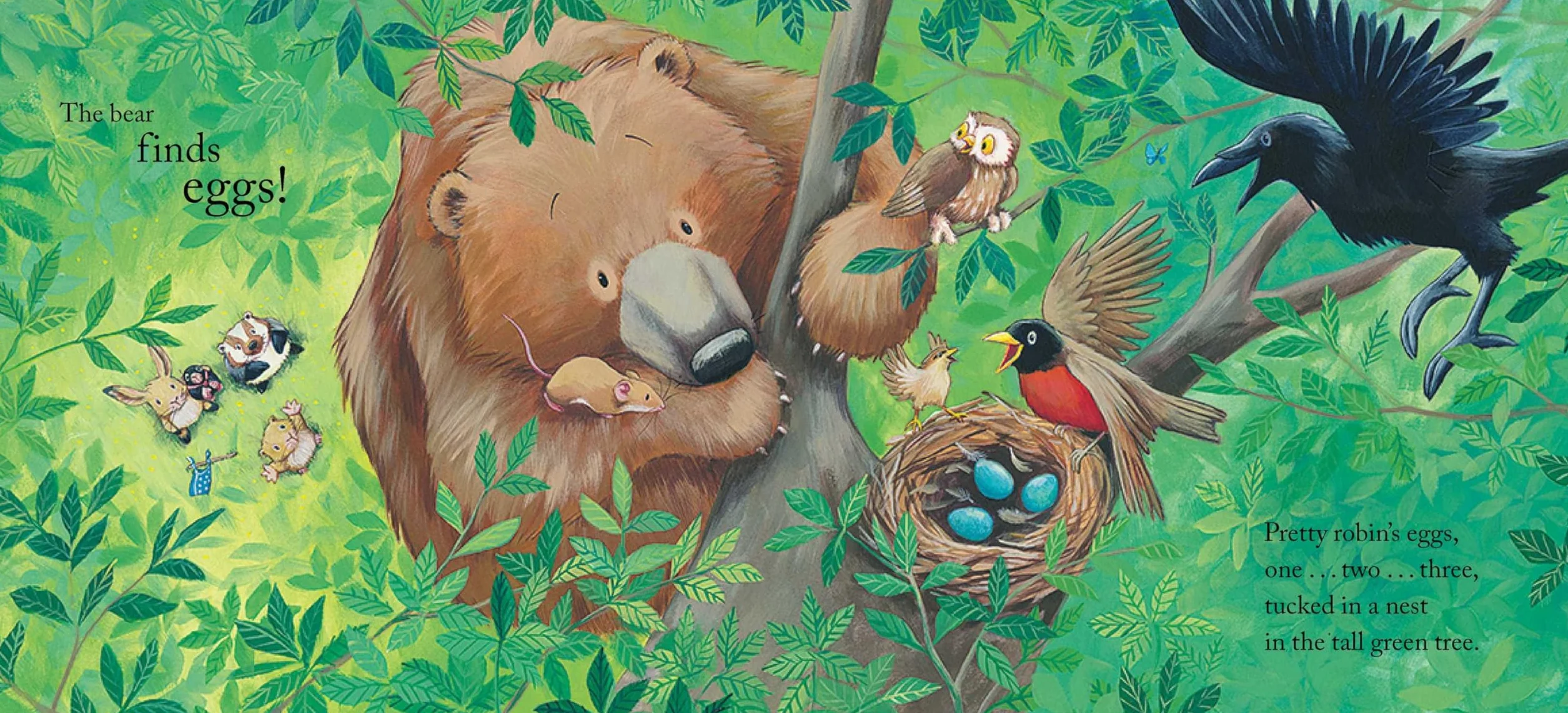 Bear Finds Eggs: An adorable Easter picture book