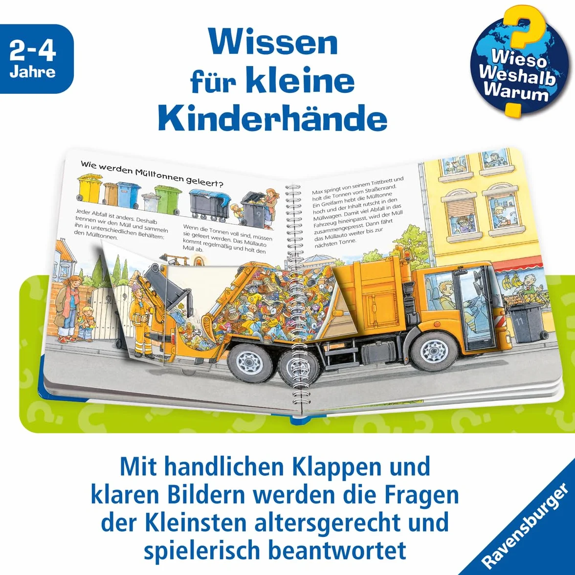 Wieso? Weshalb? Warum? junior, Band 16: Die Müllabfuhr: Wieso? Weshalb? Warum?