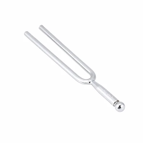 RiToEasysports kamerton, standardowa stal nierdzewna A 440Hz skrzypce tuner gitarowy Instrument Tone Tool z futerałem do przenoszenia