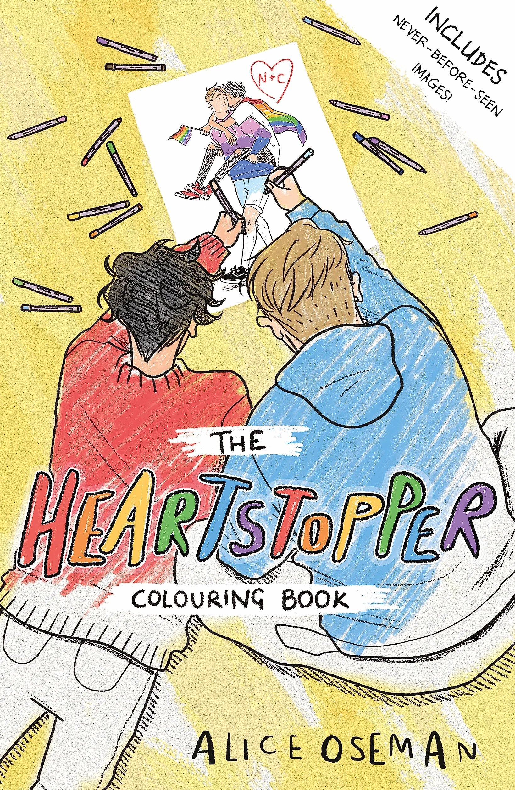 The Official Heartstopper Colouring Book: The phenomenal graphic novel series, also on Netflix!