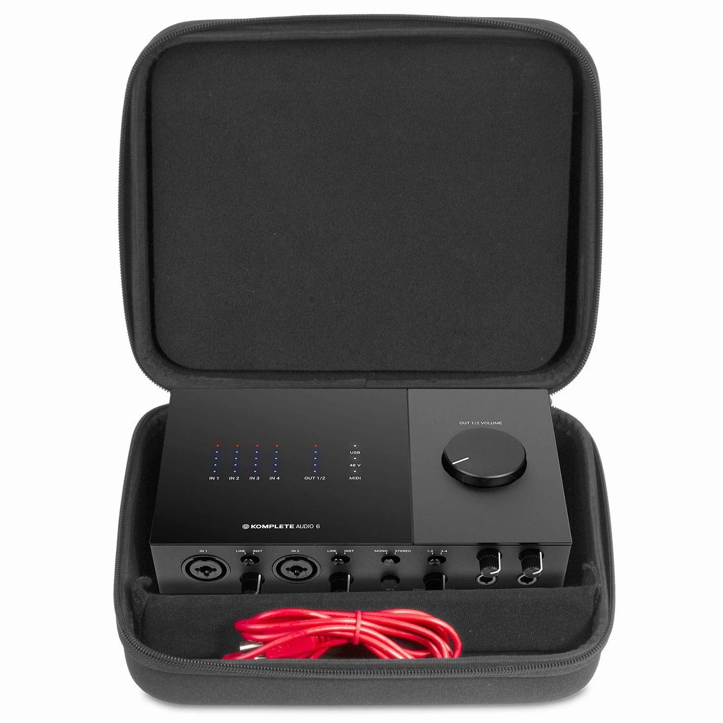 UDG Creator Focusrite Scarlett2 2i4/6i6/18i8/Clarett2Pre twarda obudowa U8460BL