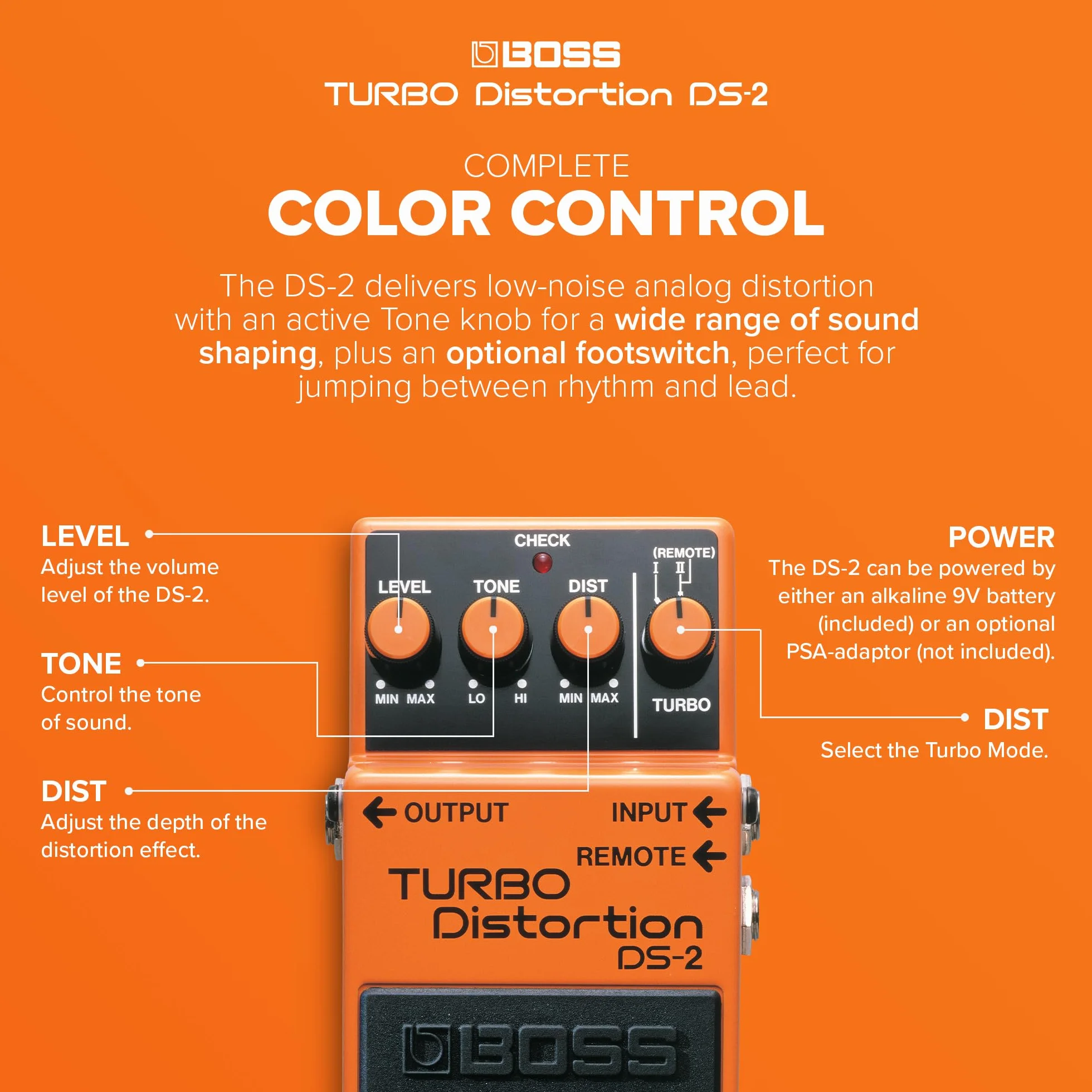 BOSS DS-2 Turbo Distortion