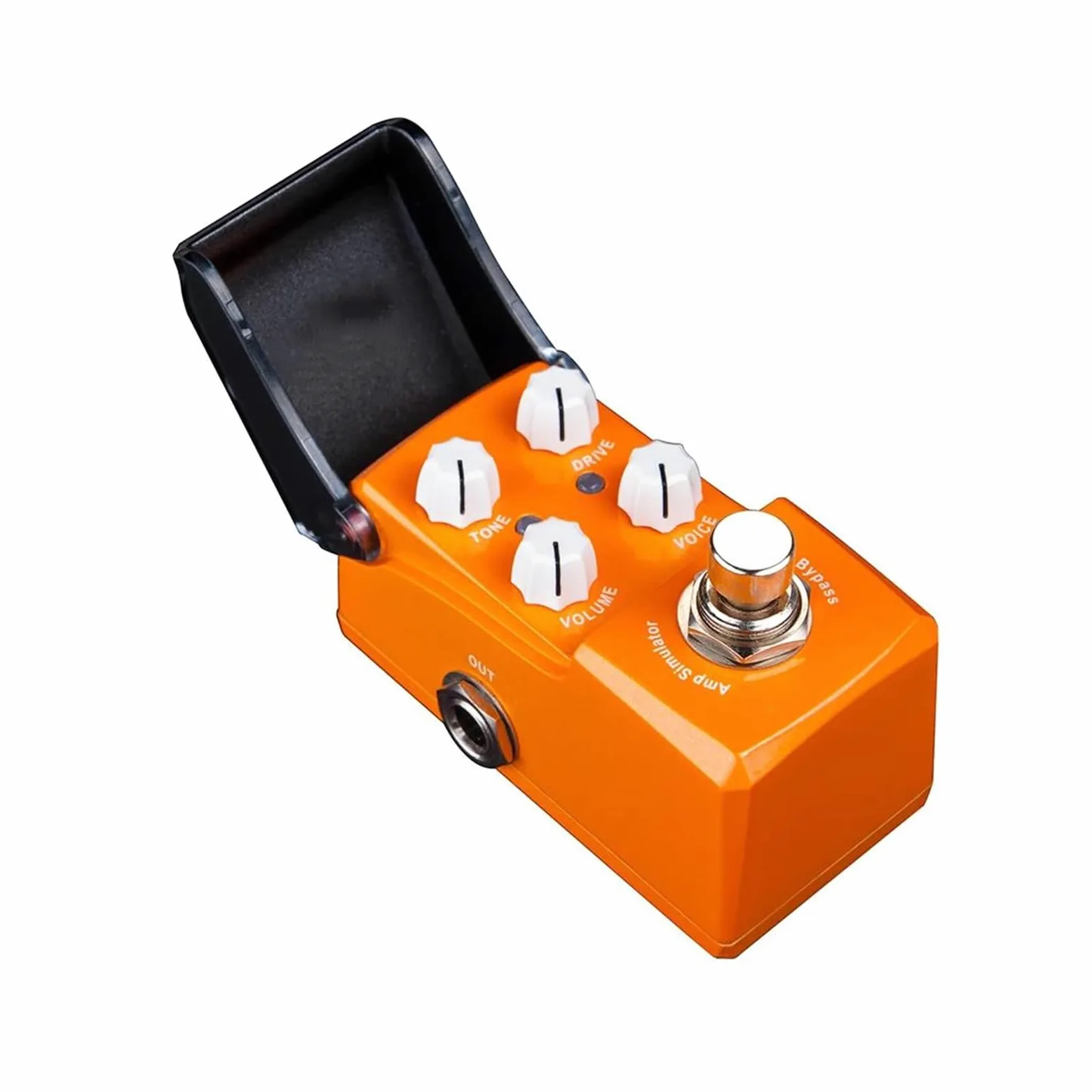 Efekty Do Gitary Elektrycznej Pomarańczowy Wzmacniacz Gitarowy Overdrive Analogowe Efekty Punk Style(JF 310 2)