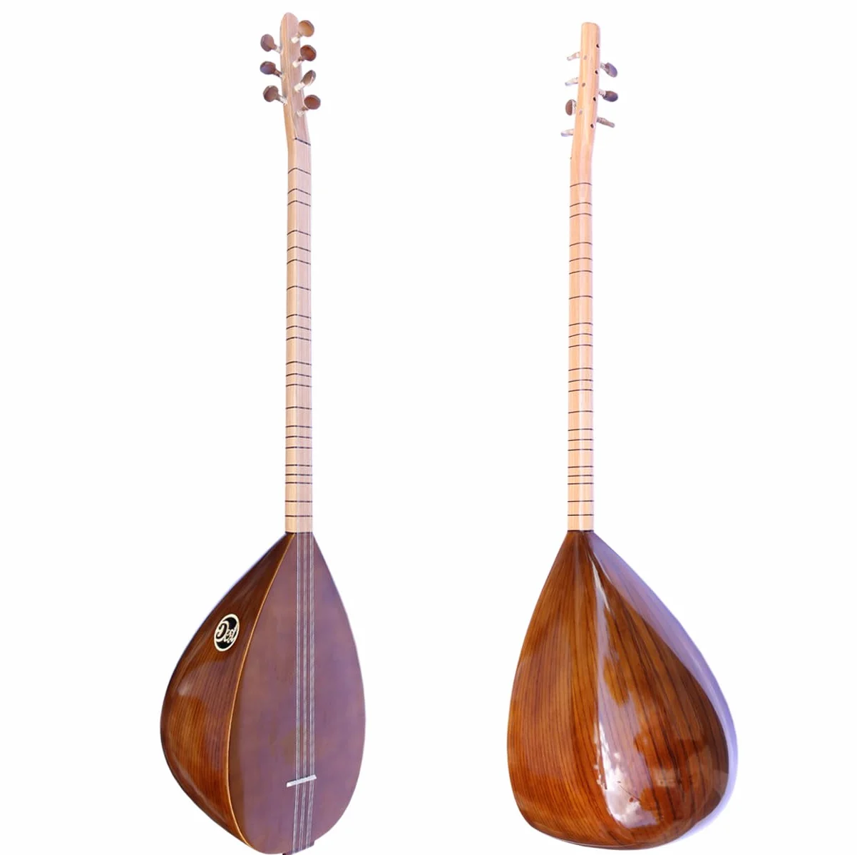 Turecka Baglama Morwy Długi Dekolt Saz ASL-111 Strunowy Instrument Muzyczny