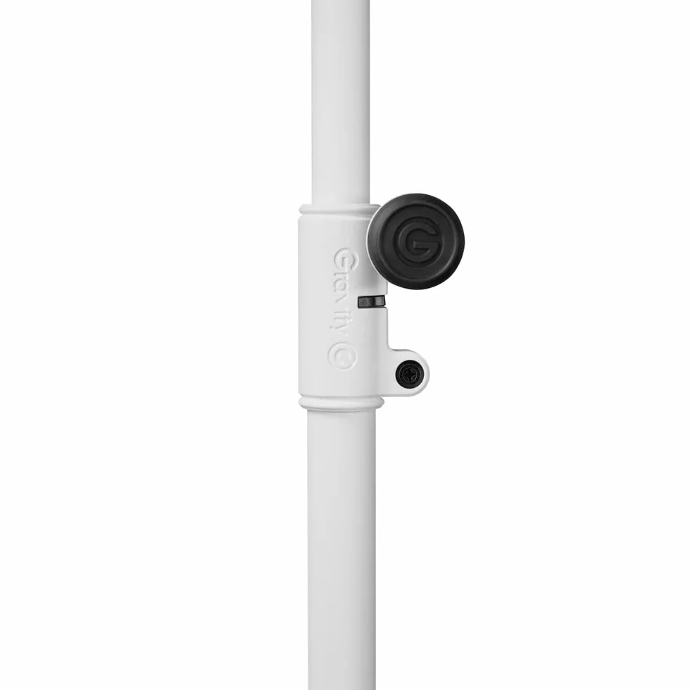 Gravity NS 411 W - klasyczny stojak na nuty, regulacja wysokości do 1200 mm, biały
