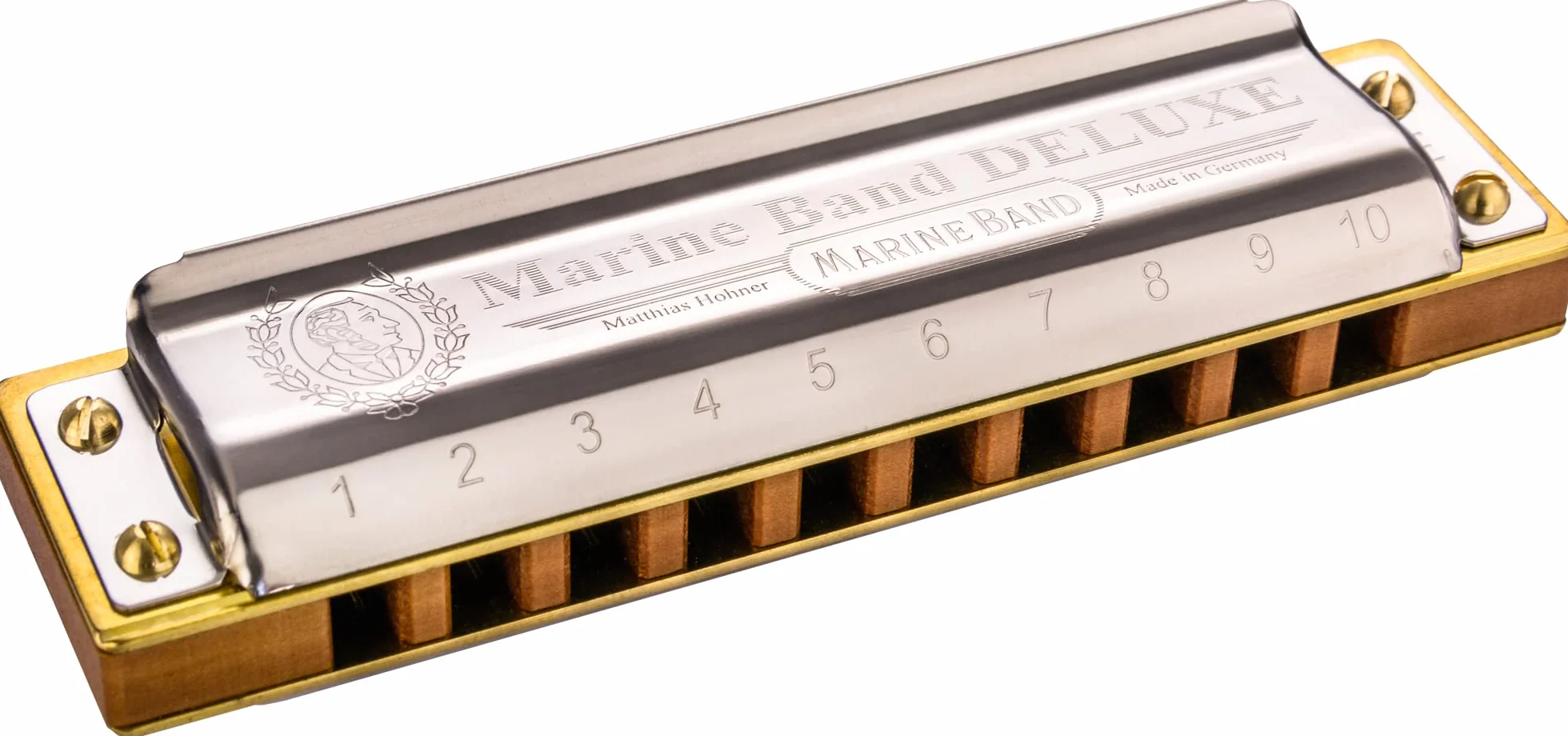 Hohner Marine Band Deluxe M200501 x C Harmonica