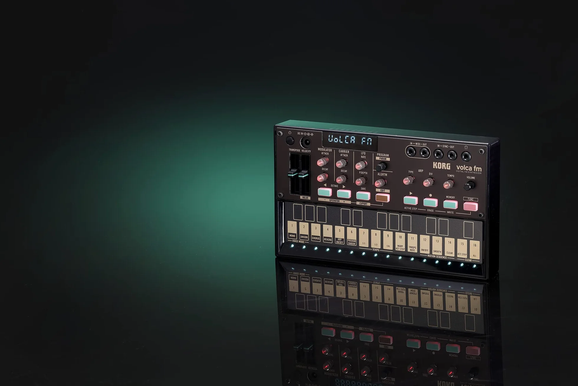 Korg Volca FM2 Kompaktowy 6-głosowy Cyfrowy FM Syntezator i Sekwencer