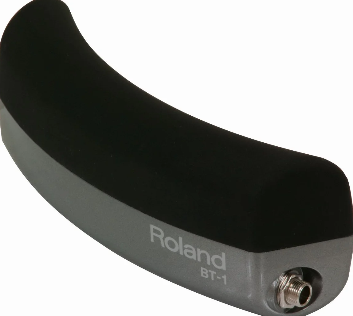 Roland Bt-1 podkładka spustowa do bębnów hybrydowych i V-Drums, wszechstronna dodatkowa podkładka spustowa do V-Pads i bębnów akustycznych, czarna