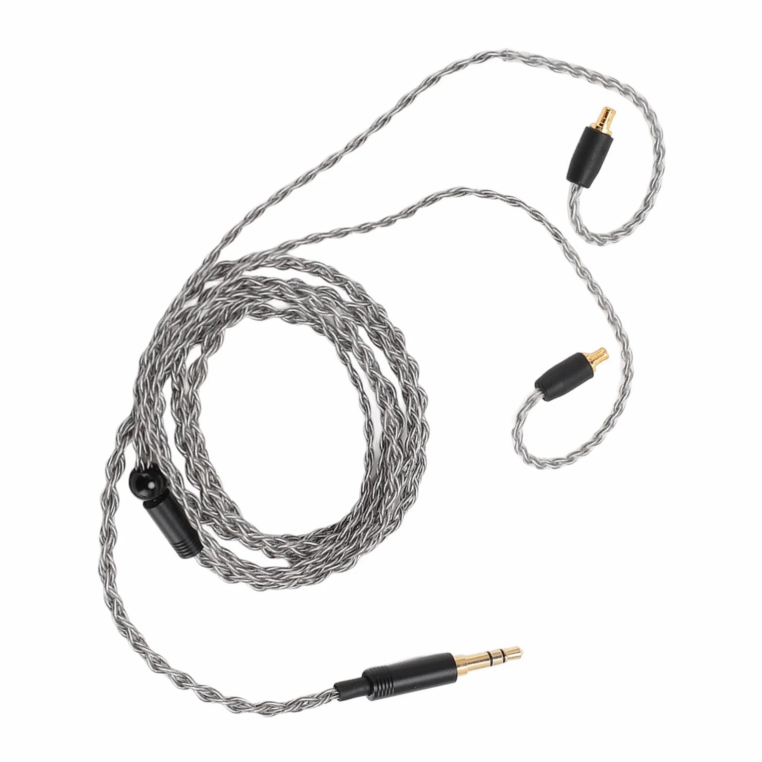 Kabel do Aktualizacji Słuchawek 3,5 Mm do A2DC Posrebrzana miedź Drut Zastępczy do Rozwiązania ATH CKS1100 E50 E70 LS300 3,9 Stopy
