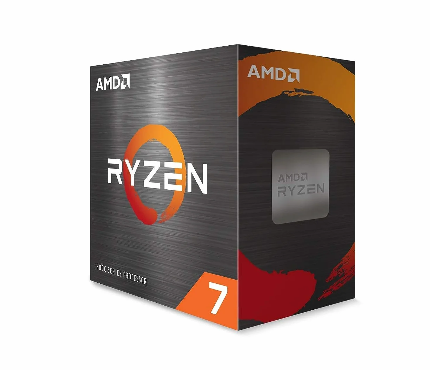Procesor AMD Ryzen 7 5800X (8 rdzeni/16 wątków, 105W DTP, gniazdo AM4, 36 MB pamięci podręcznej, do 4,7Ghz w trybie Max w trybie Max Boost, bez systemu chłodzenia)