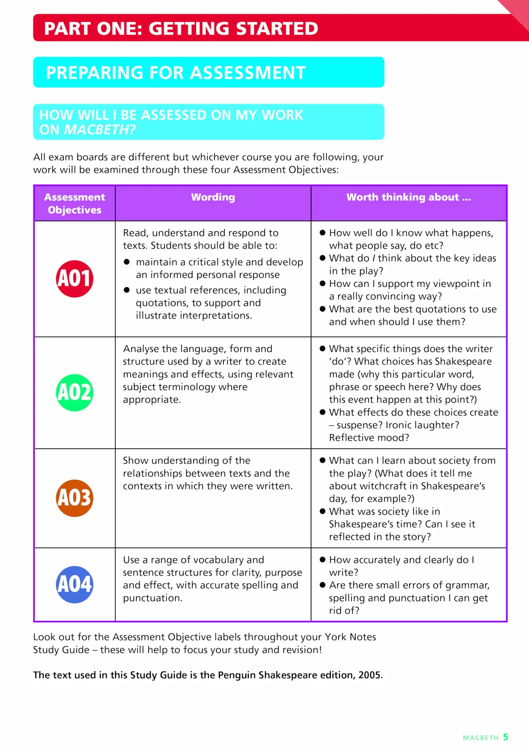 Macbeth York Notes GCSE English Literature Study Guide - for 2026, 2027 exams