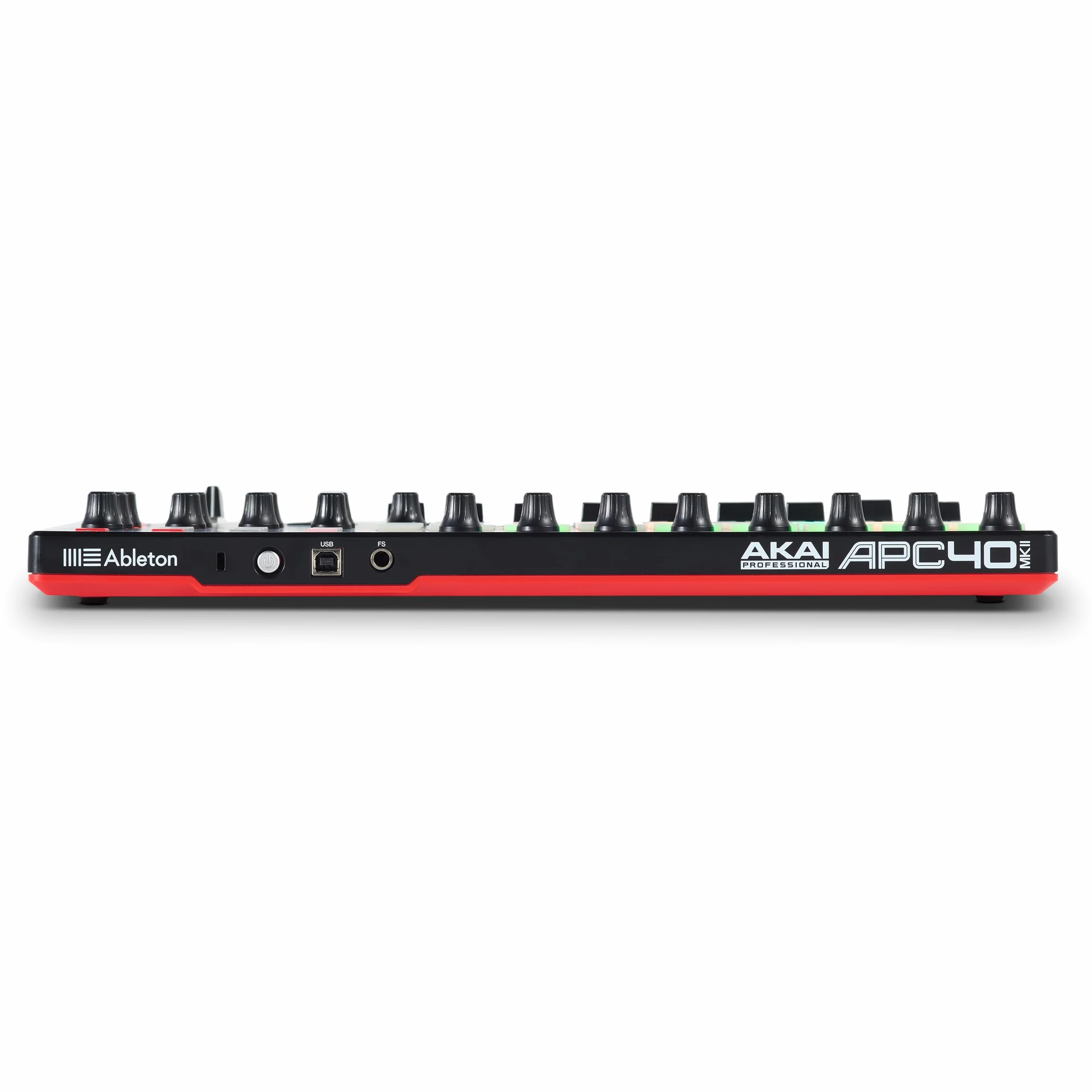 Akai Professional APC40 MKII - Kontroler MIDI USB, mapowanie 1:1 z Ableton Live Lite, Matryca do Klipów 5x8, Pokrętła i Fader, Pakiet Oprogramowania