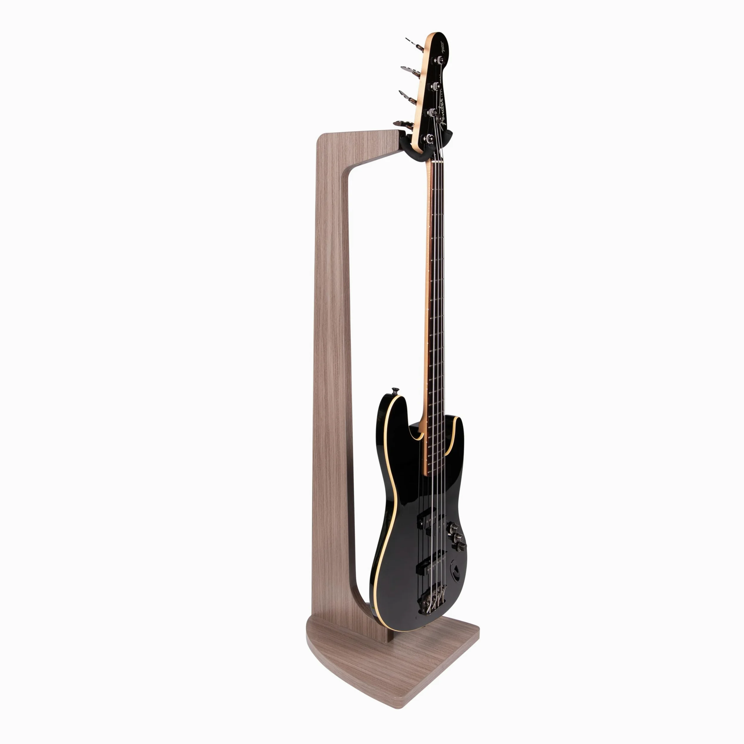 Gator Frameworks Stojak na gitarę Elite Series szary wykończenie antyczne drewno (GFW-ELITEGTRHNGSTD-DGRY)