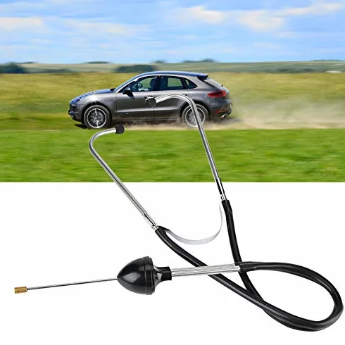 EVGATSAUTO Zestaw stetoskopów samochodowych, mechanika, stetoskop, tester silnika samochodowego, cylinder, stetoskop, narzędzie diagnostyczne, narzędzie słuchowe
