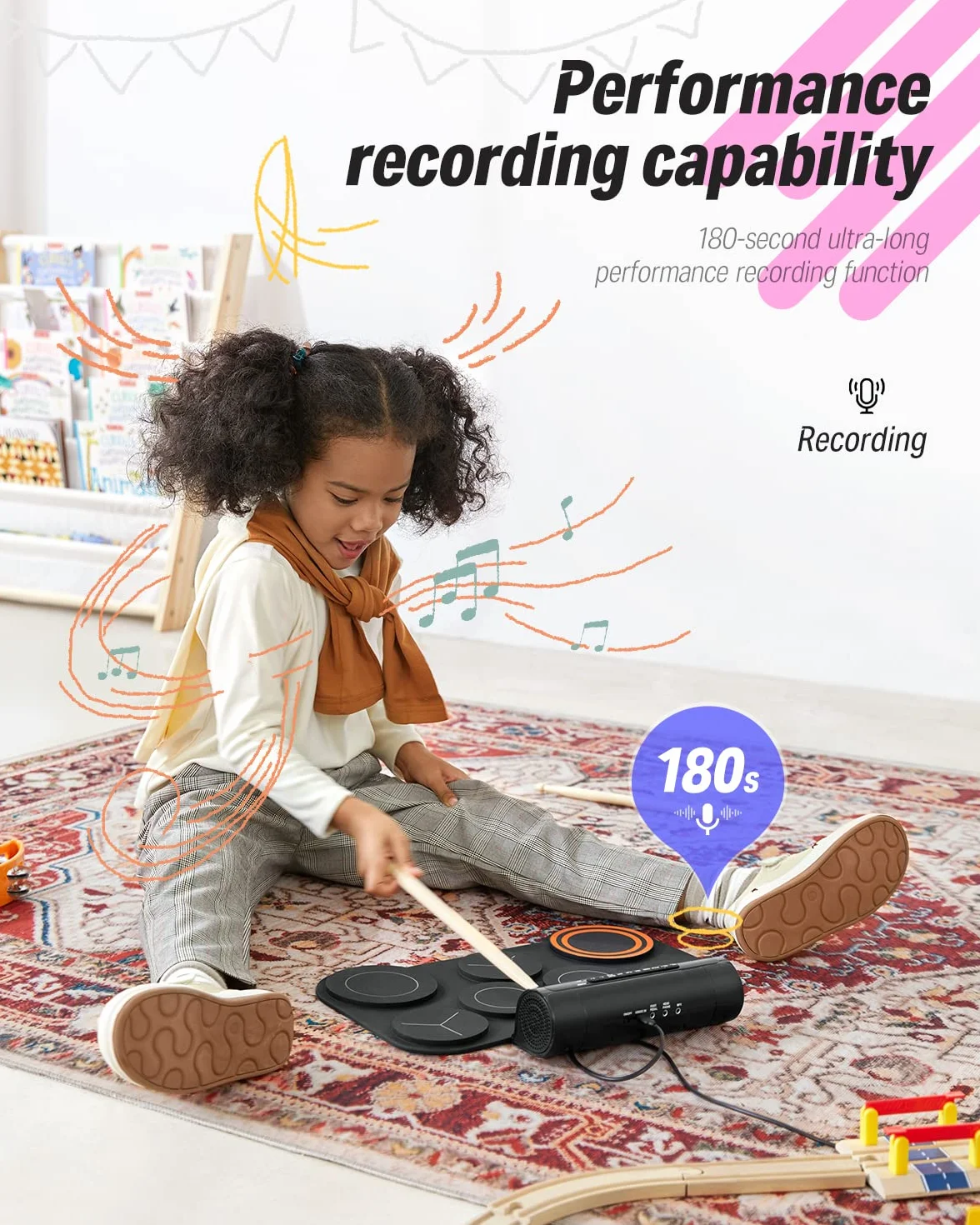 DED-20 Electronic Drum Pads