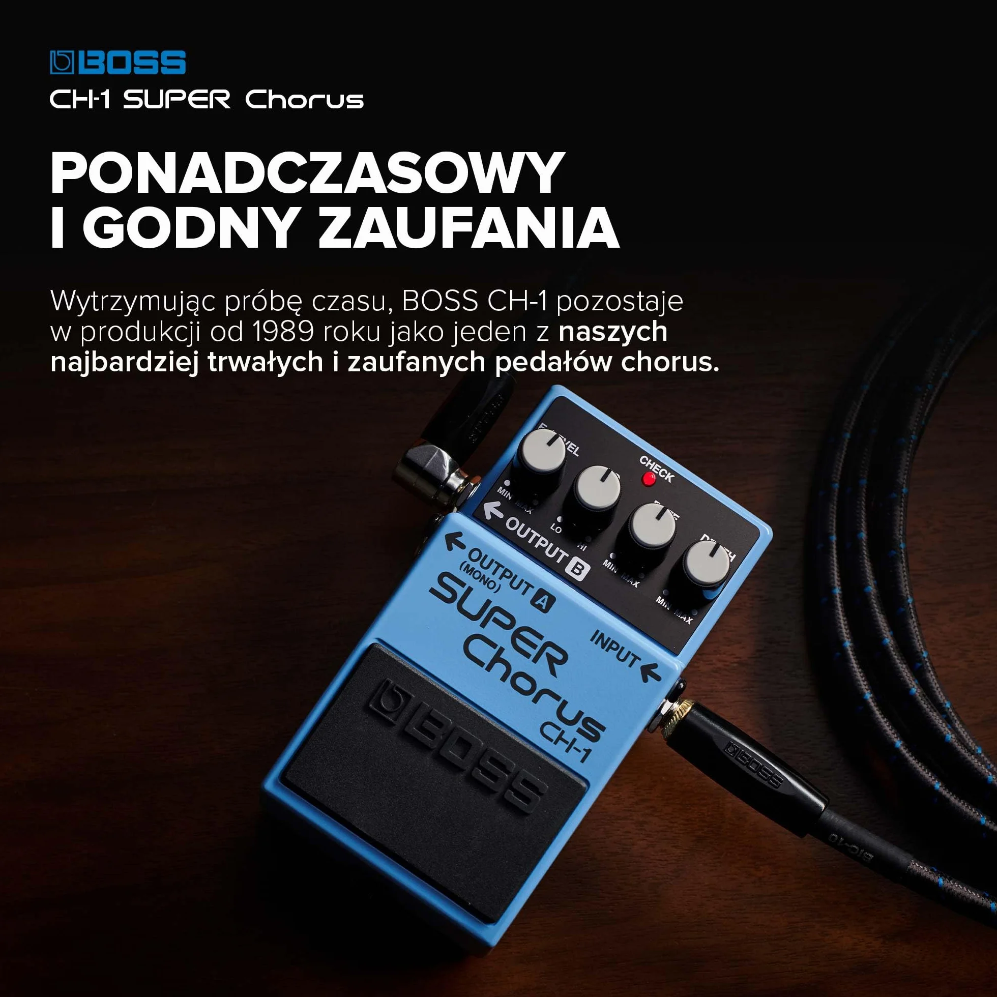 BOSS CH-1 Super Chorus Compact Pedal