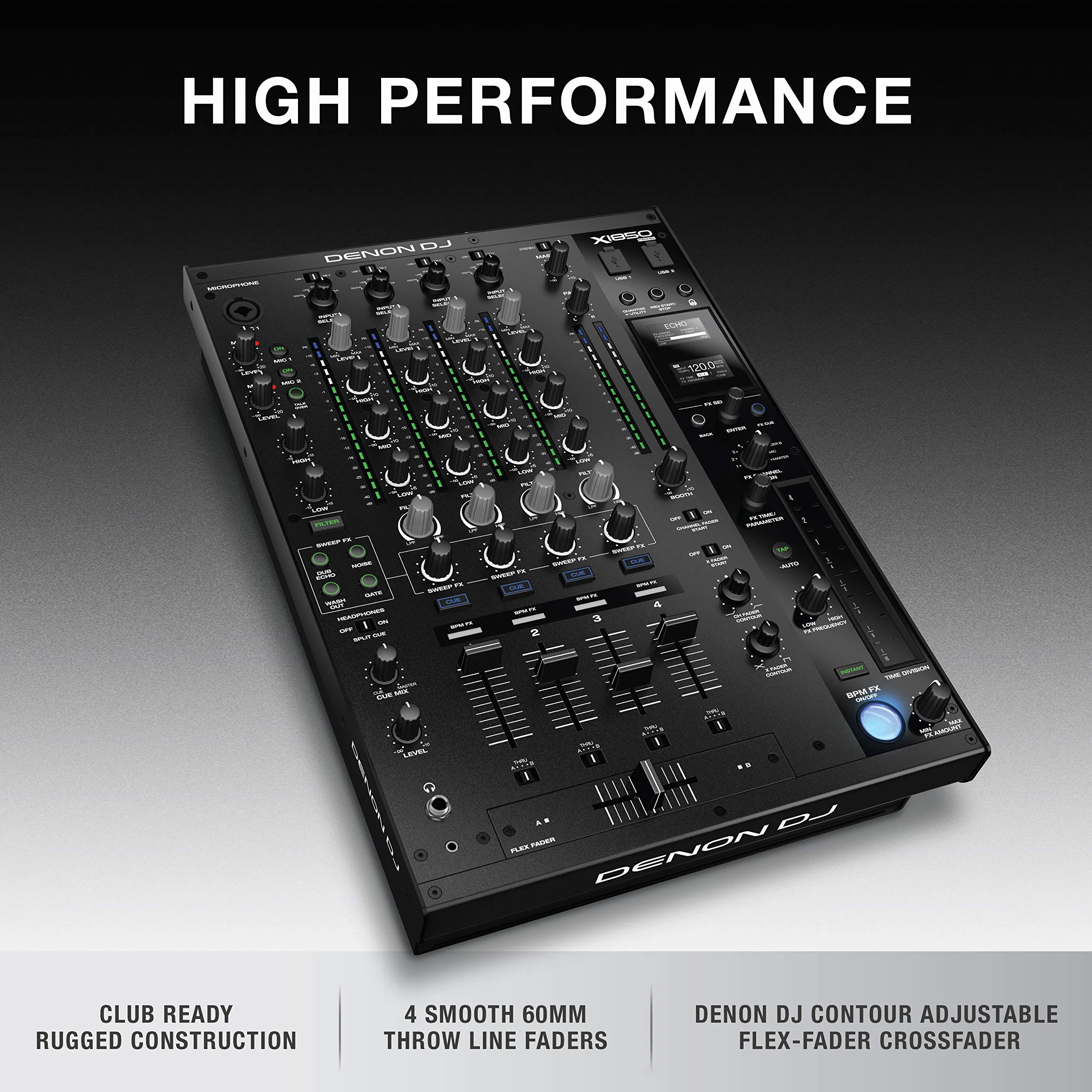 DENON DJ X1850 PRIME stół mieszanki cztery kanały cena