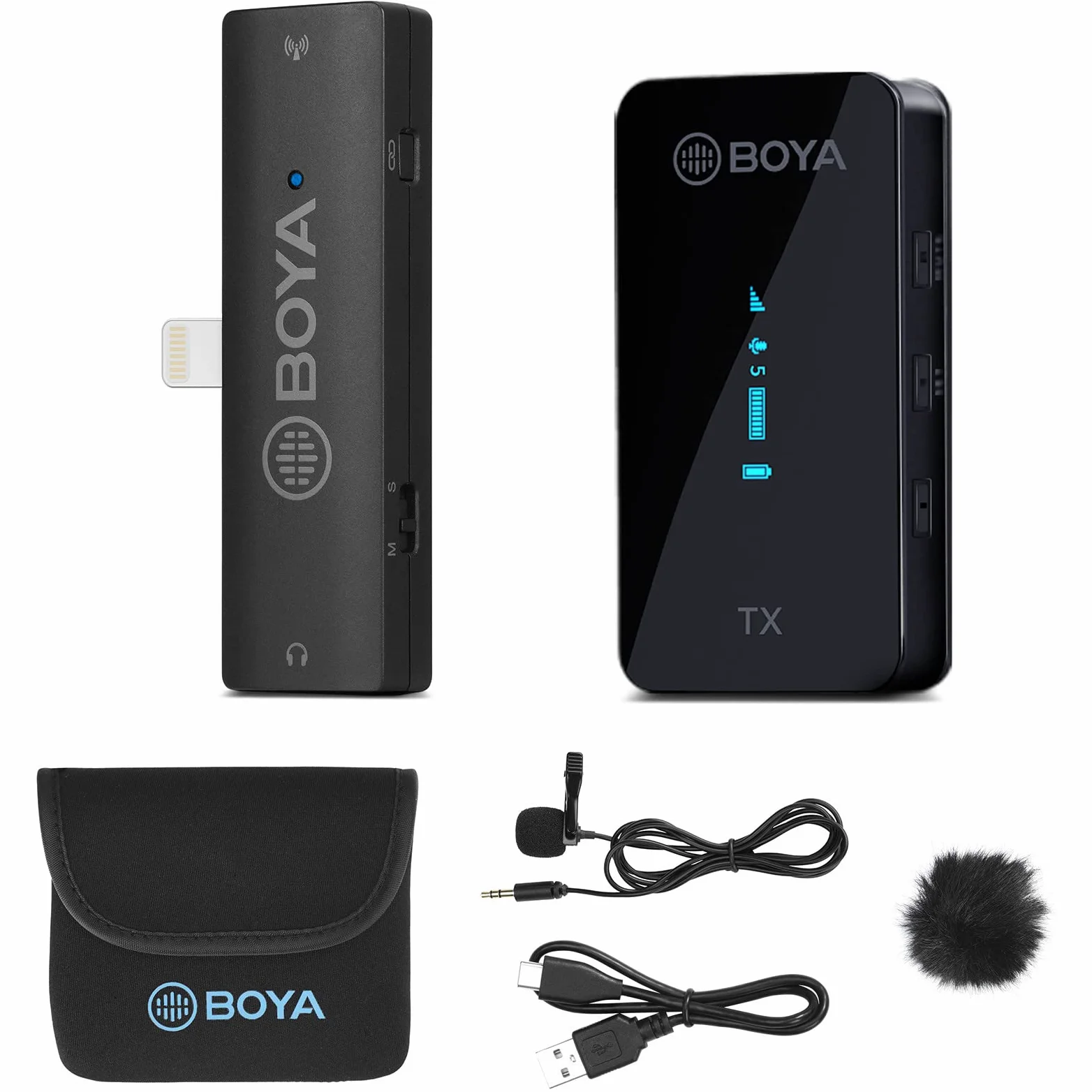 BOYA BY-XM6 S3 Bezprzewodowy system mikrofonu