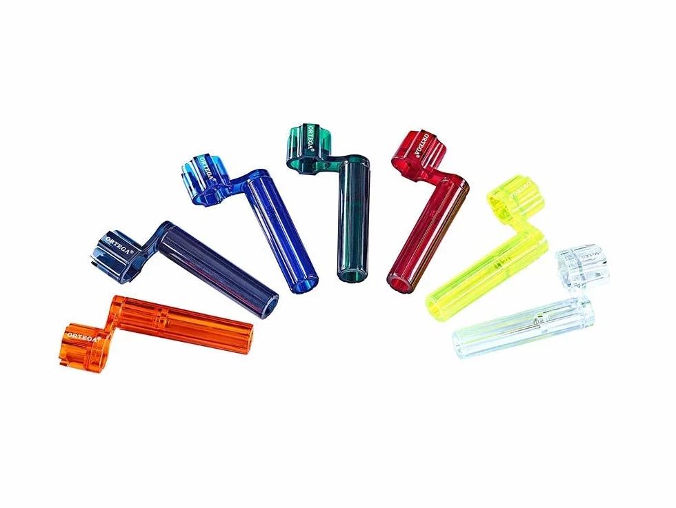 ORTEGA String Winder Deluxe - przezroczysty żółty (OSW-DLX-TYE)