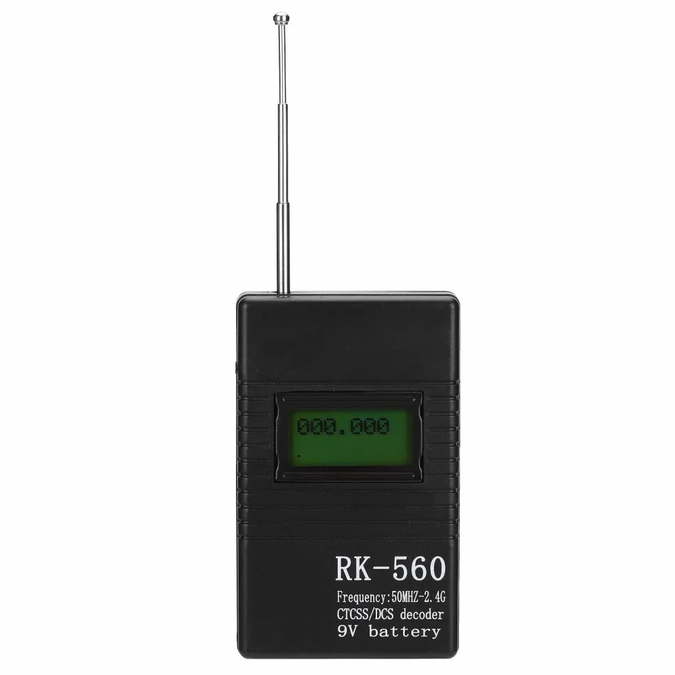 Dokładny Licznik Częstotliwości RK560 50 MHz 2,4 GHz Przenośny Ręczny Miernik Częstotliwości do Testowania Częstotliwości Radiowej Rk 560 Rike Rk 560 RK560 Dokładny Przenośny