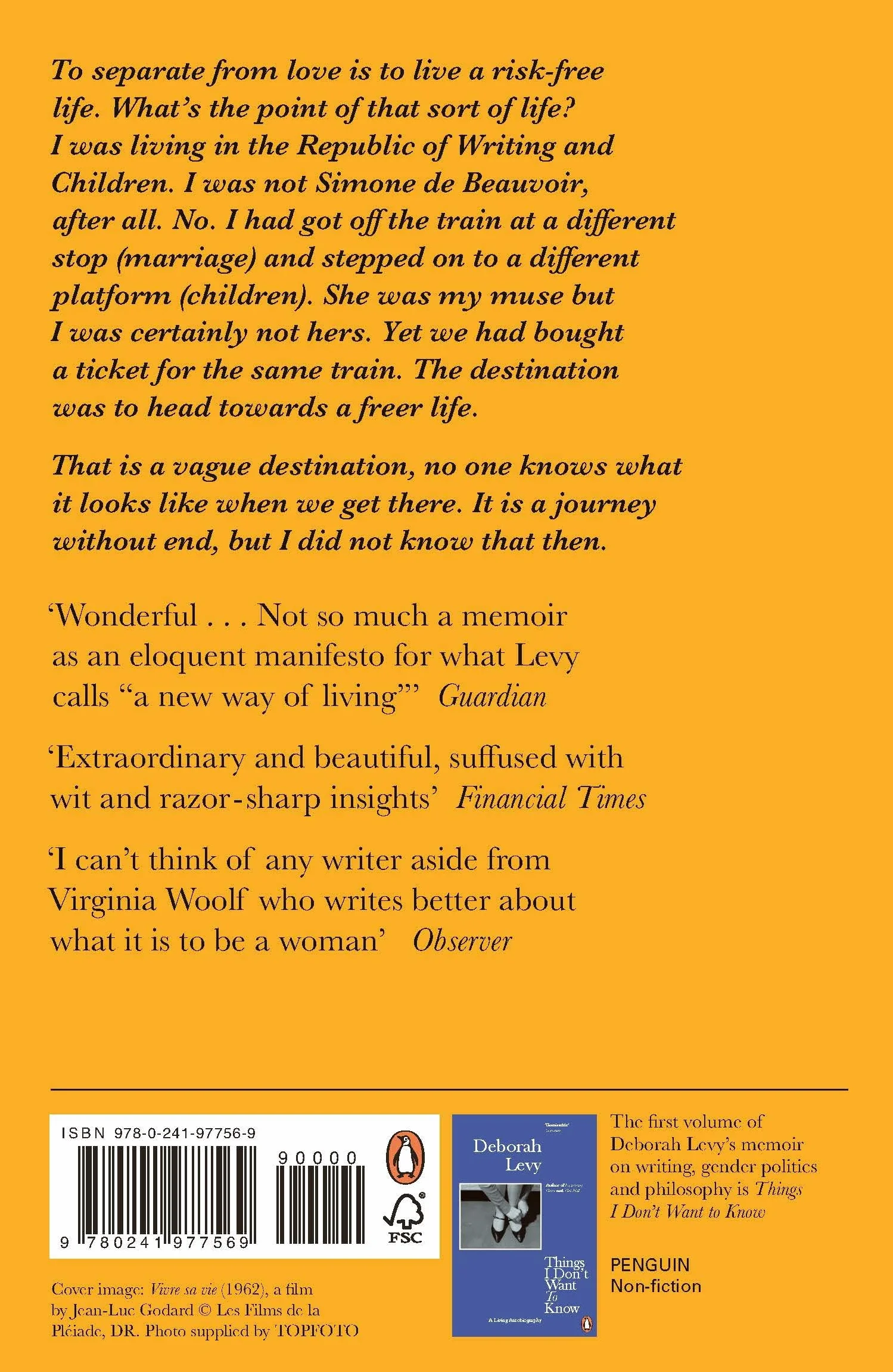The Cost of Living: Living Autobiography 2